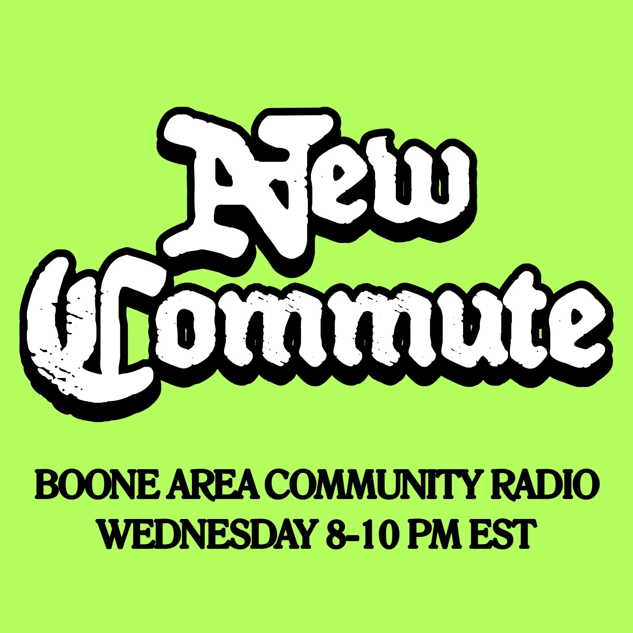 New Commute on Boone Area Community Radio