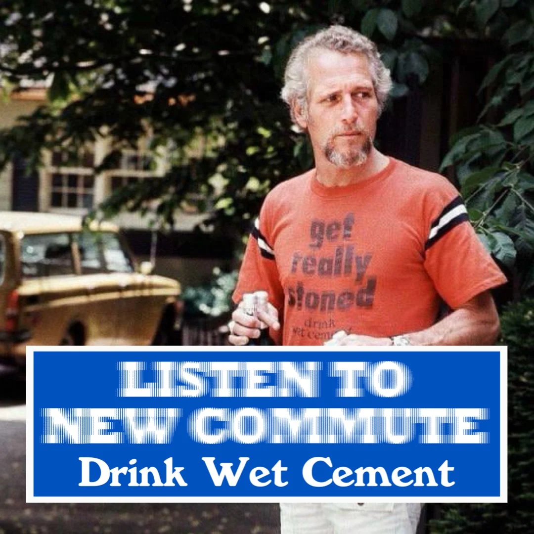 Drink Wet Cement Sticker