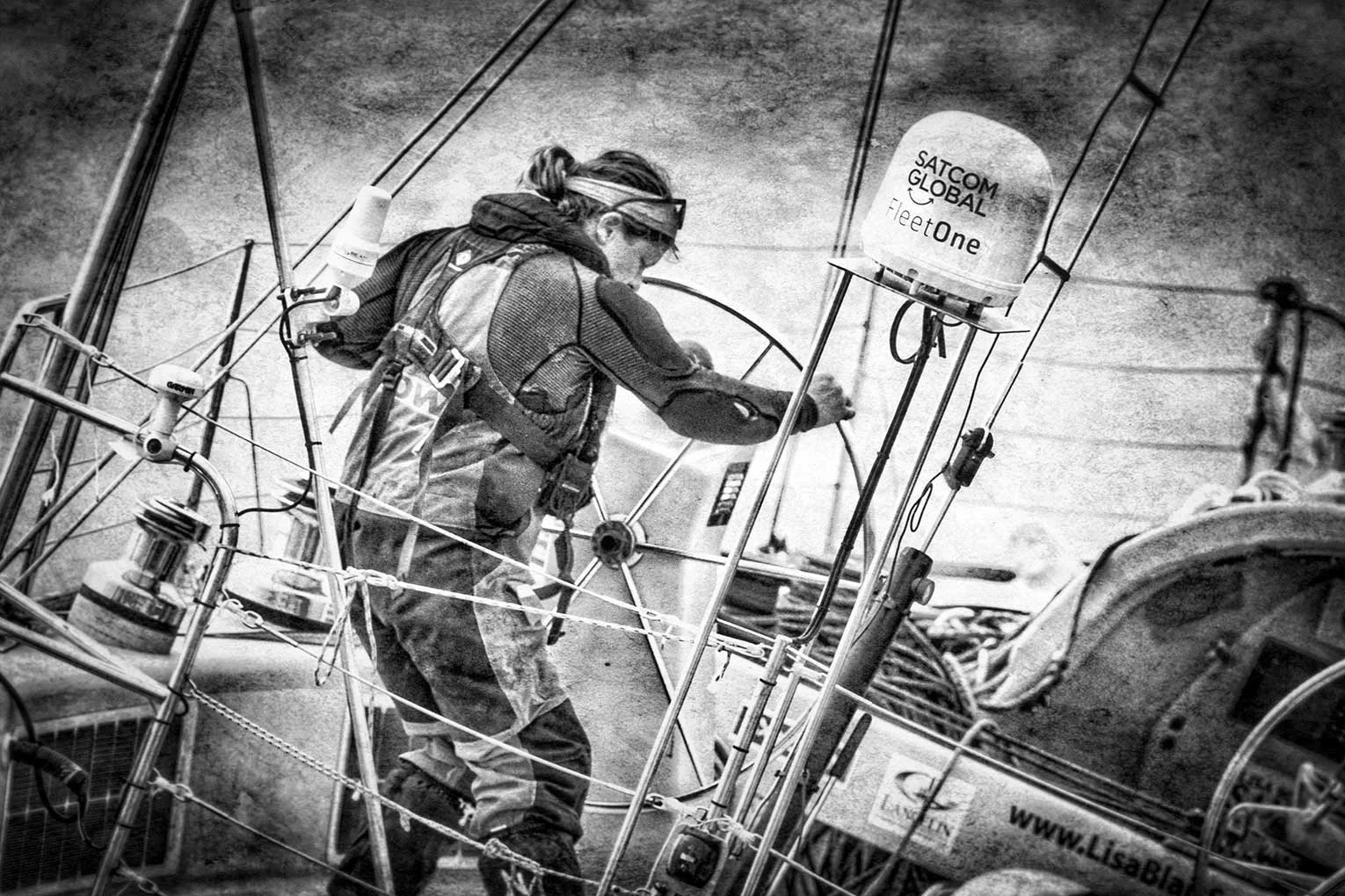 Lisa Blair Sails the World Lisa is the first woman to sail around Antarctica solo completing the trip in 183 days. Learn more