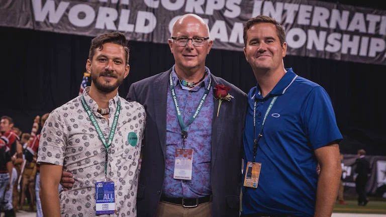 Chris Lugo (left), Mark Ackerson (center), and Joe Roach (right)