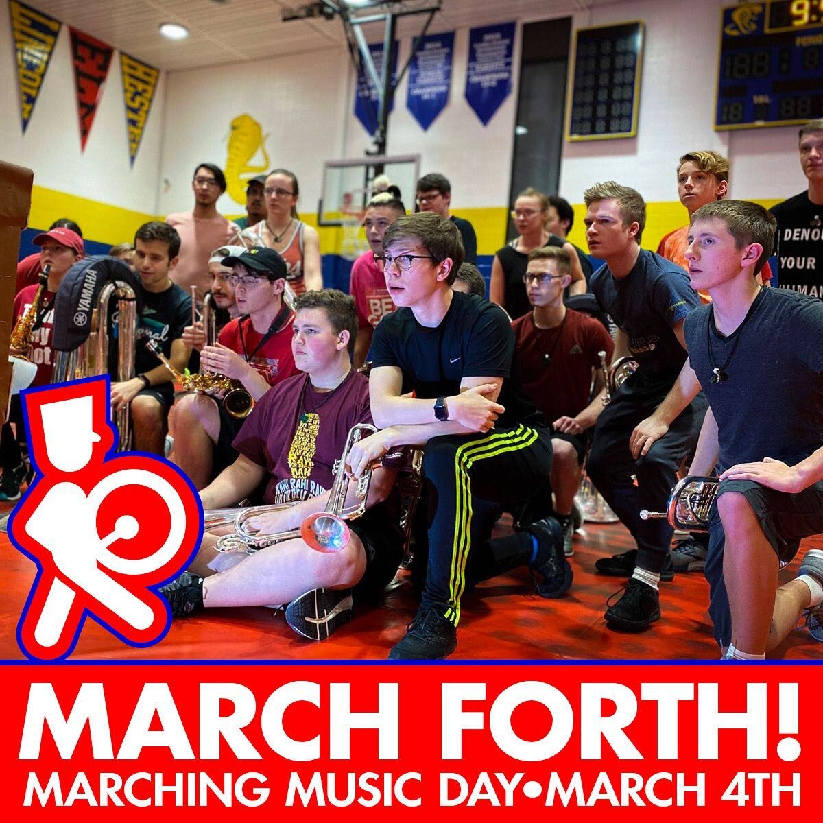 Happy March Forth! Second photo is our reaction who think marching band isn&rsquo;t a sport. 😁

#wgi
#CWVirtual
#CWAlways