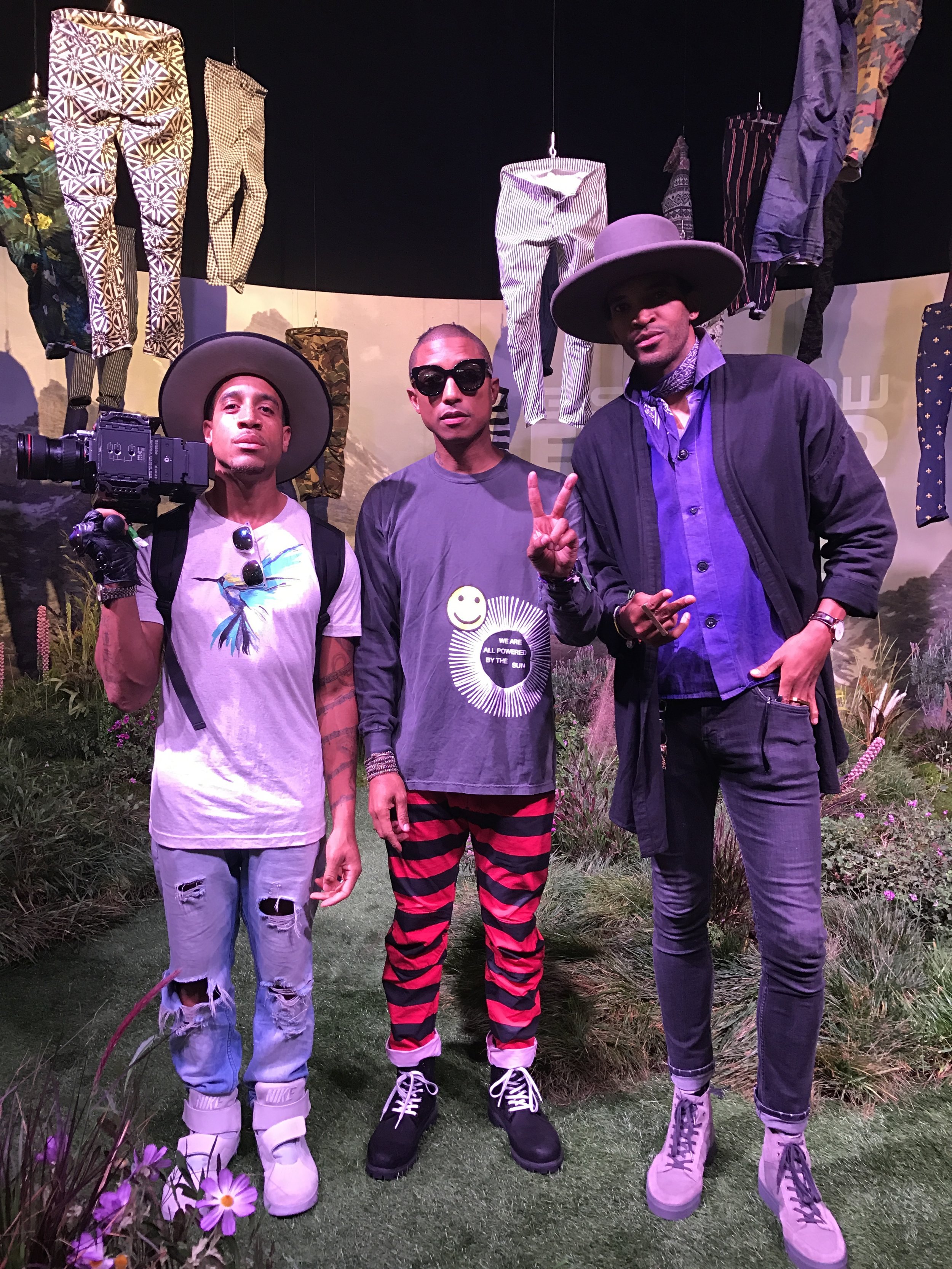 Vibes with QtheRebel/Pharrell @G-Star Launch ComplexCon 2016