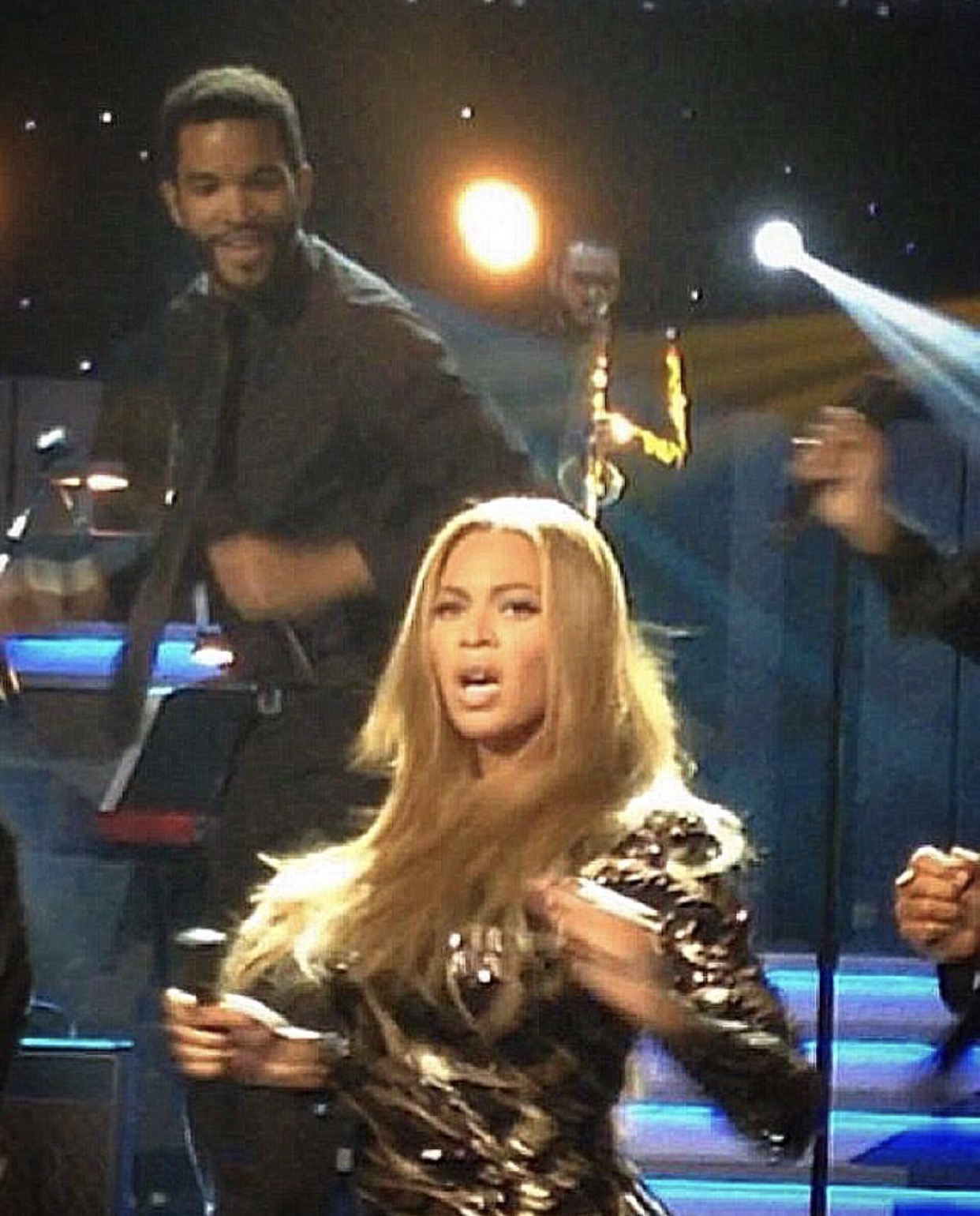 Performing @Grammy Salutes Stevie Wonder w/Beyonce