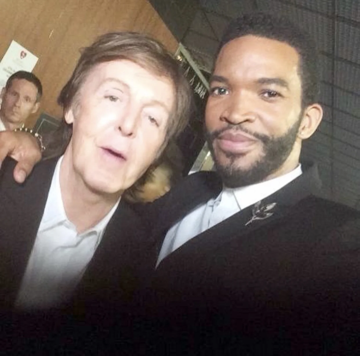 Hanging w/ Sir Paul McCartney @57thGrammyAwards