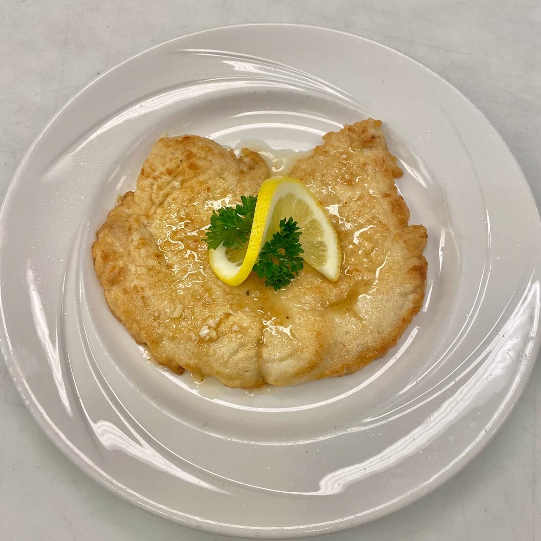 Chicken Genovese - $14 per piece, 5 pieces minimum.