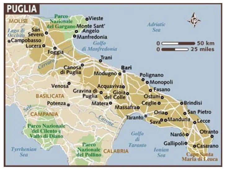 Map Of Puglia Southern Italy Wanderlust Travel Boutique | Southern Italy Is... Trulli Memorable