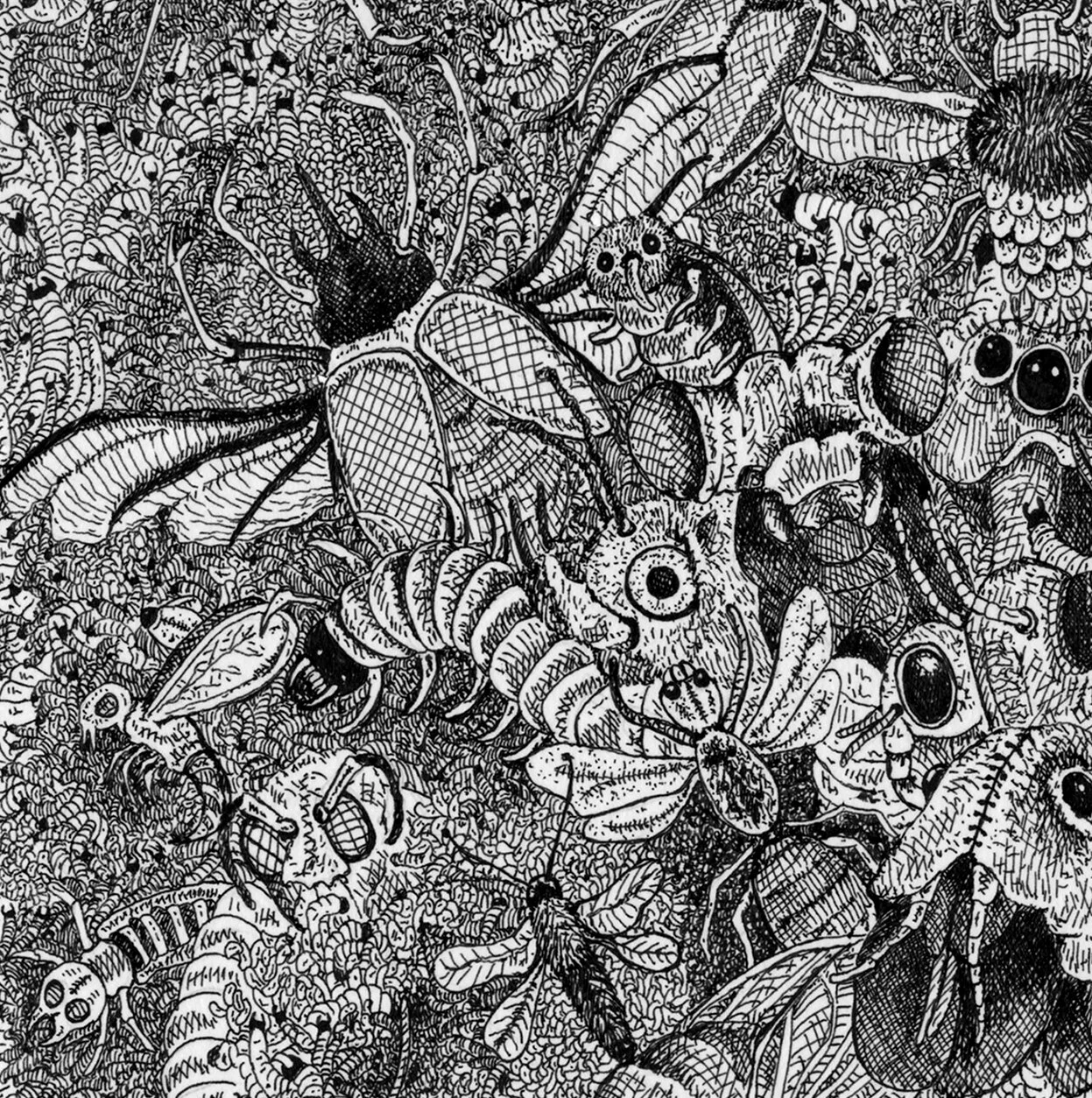 Entomophobia (fear of insects) — Anthony Christopher Art