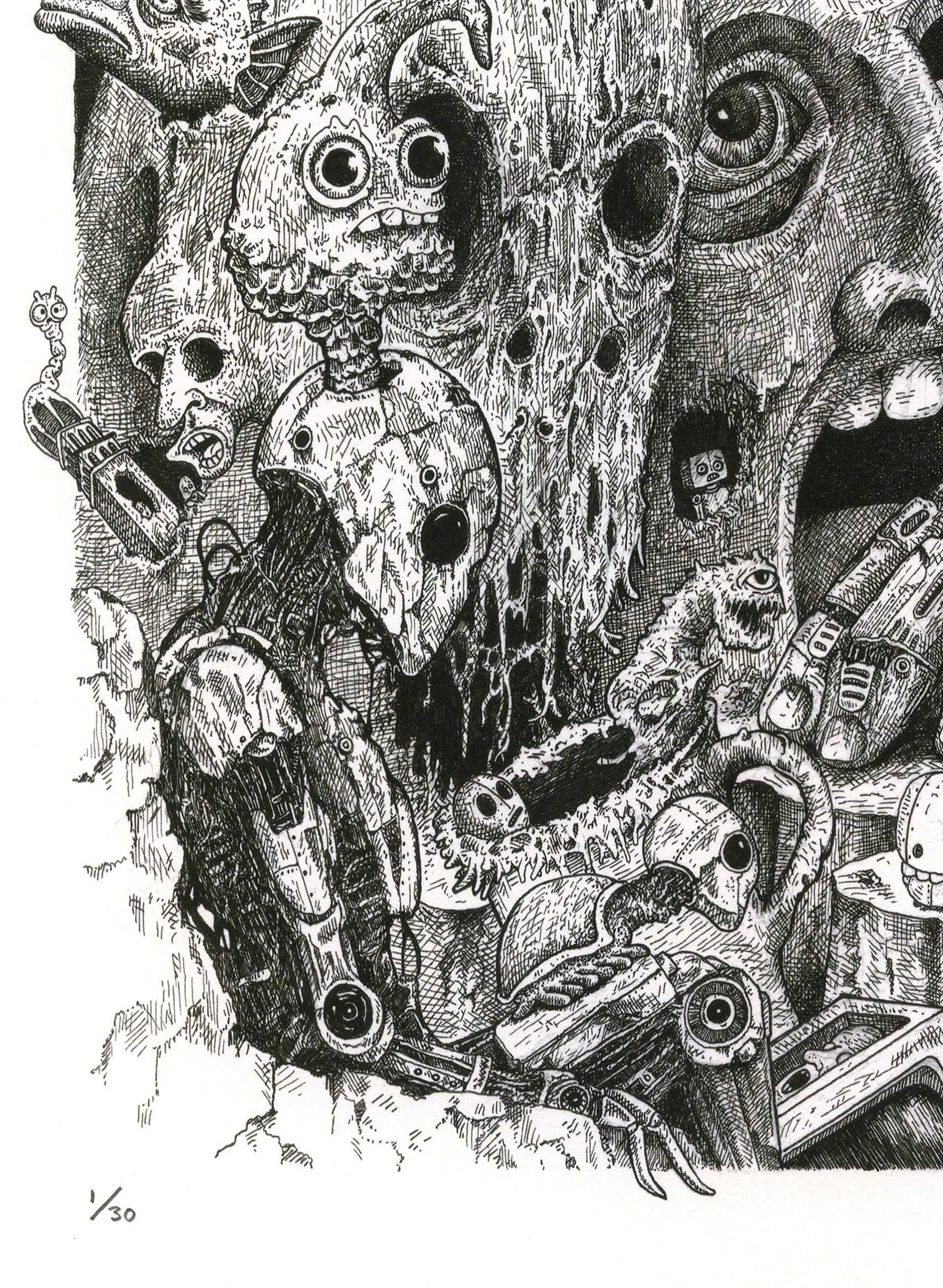 Aliens, robots and mold_print_detail2.jpg