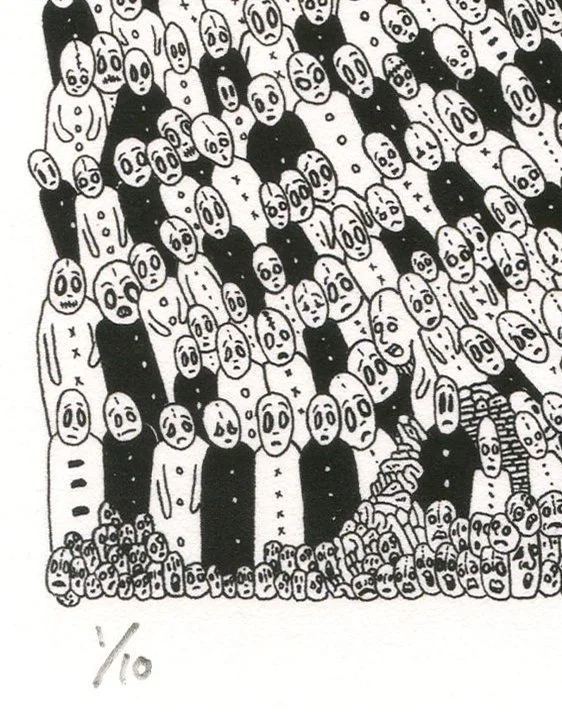 Everyone is waiting_print_detail4.jpg