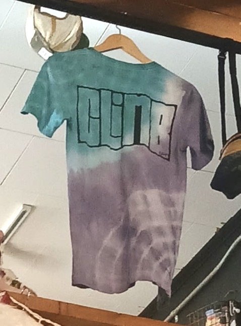 Tie Dye CLIMB T - Shipping Included!