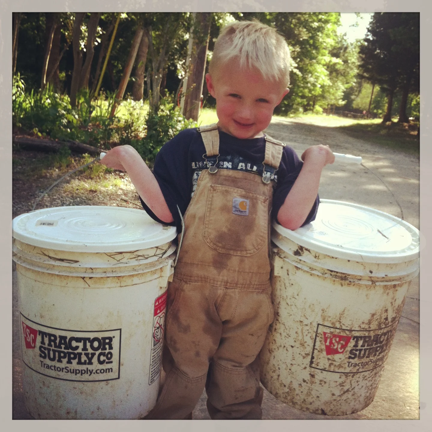 One of our little helpers