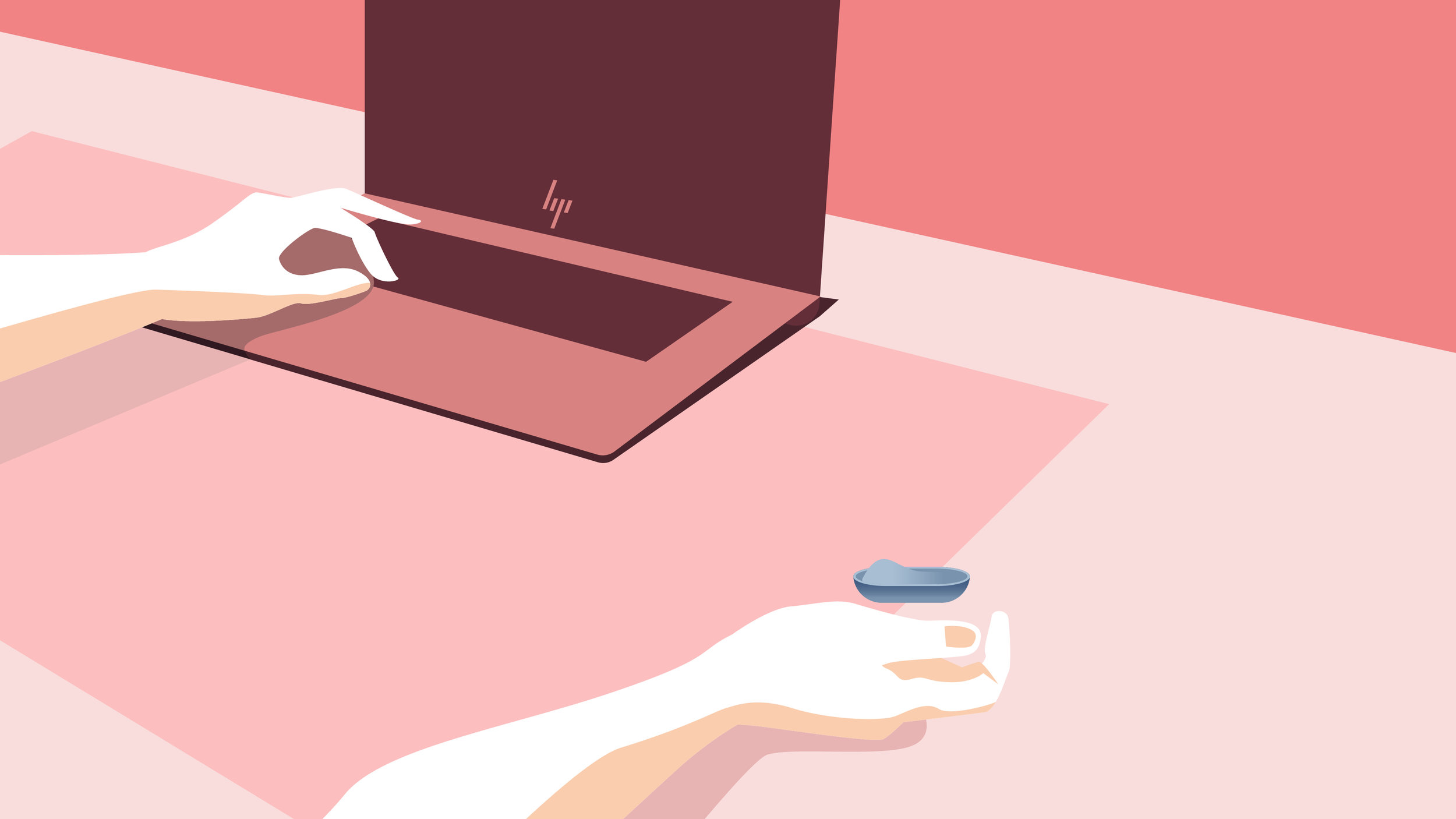 But she notices that the surface on her Sync device has changed.