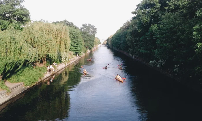 Canoes tell me the beginning of summer