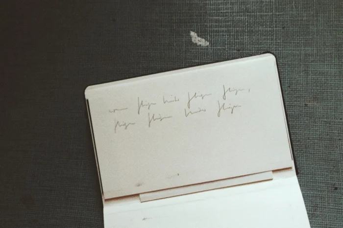 Curious to look at other's hand writing