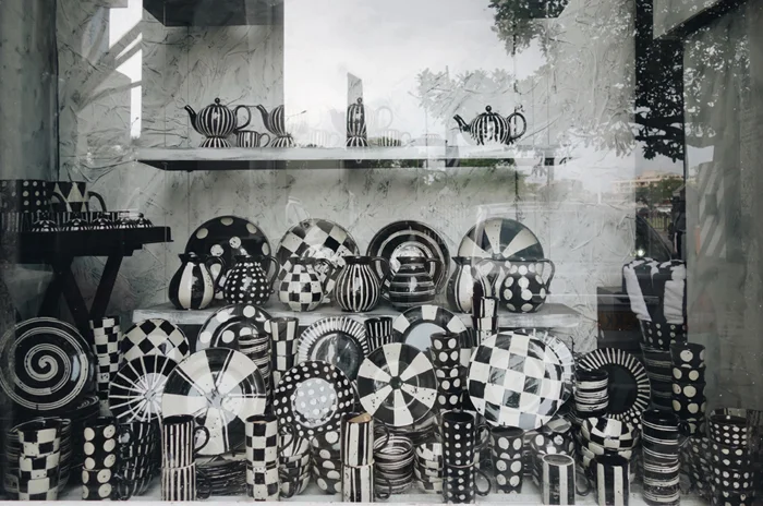 Black and white are Bawa's colors