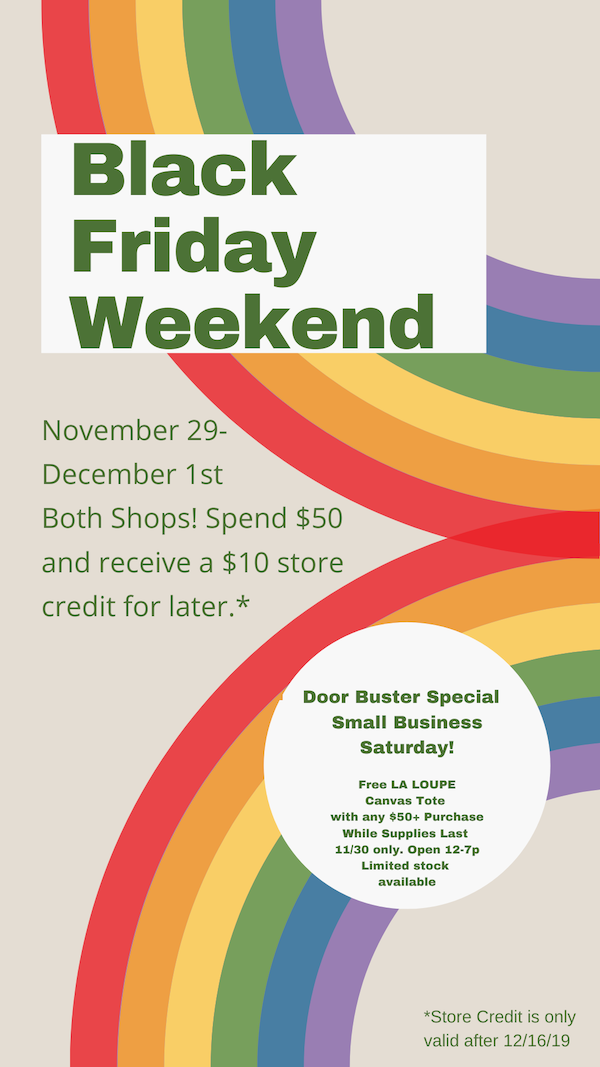 Black Friday Weekend 2019