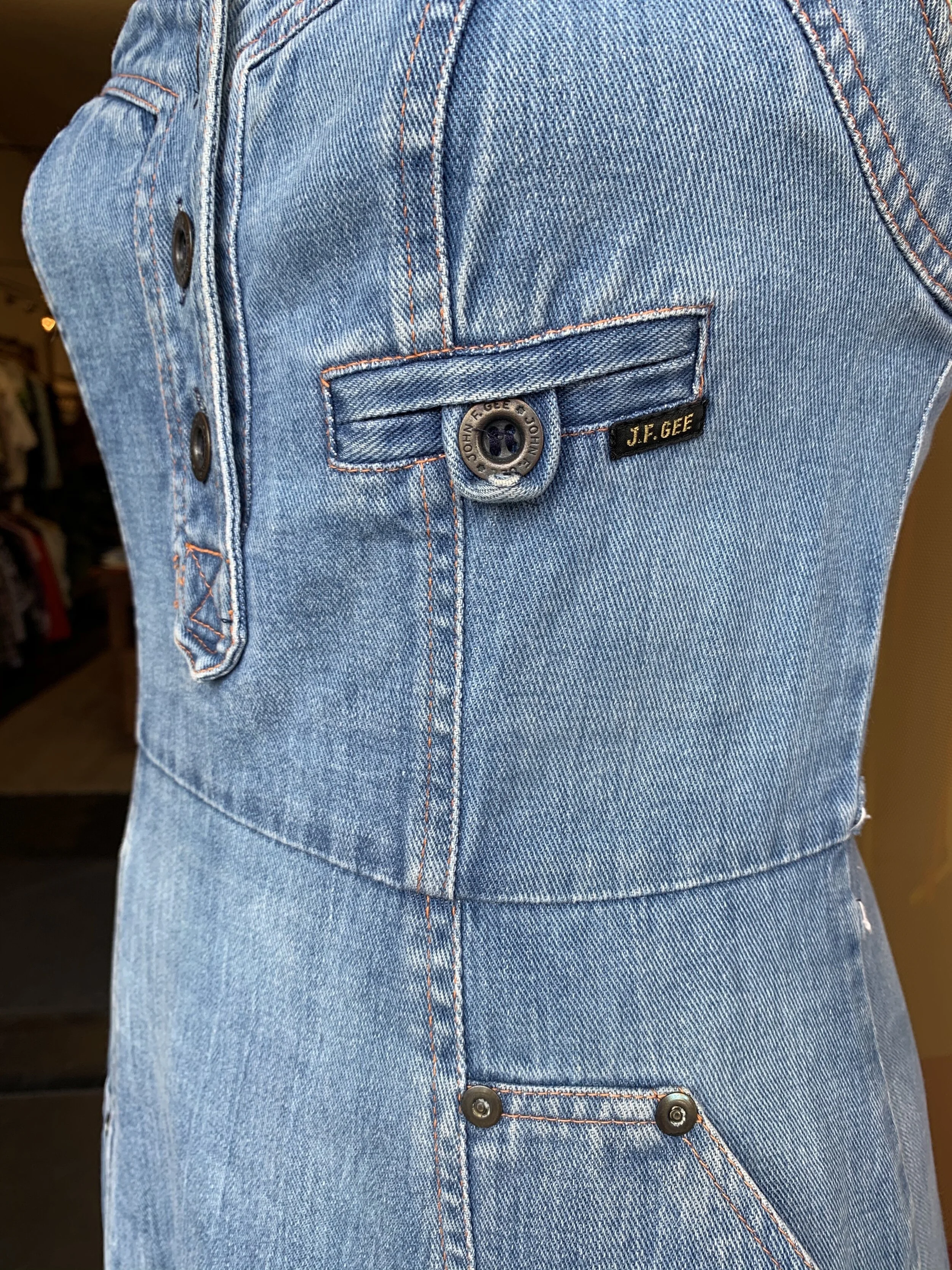 j gee denim dress