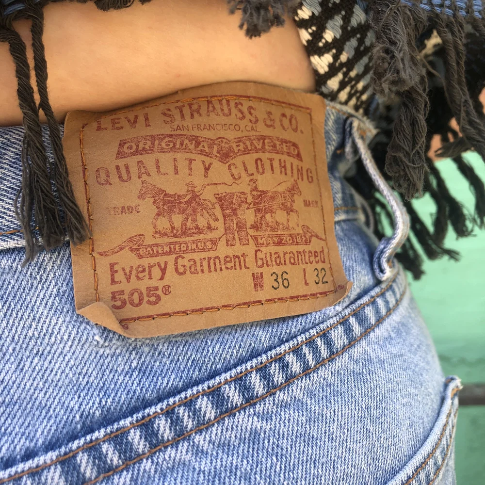 90s Levi's 505 Reworked Into Bells — La Loupe Vintage