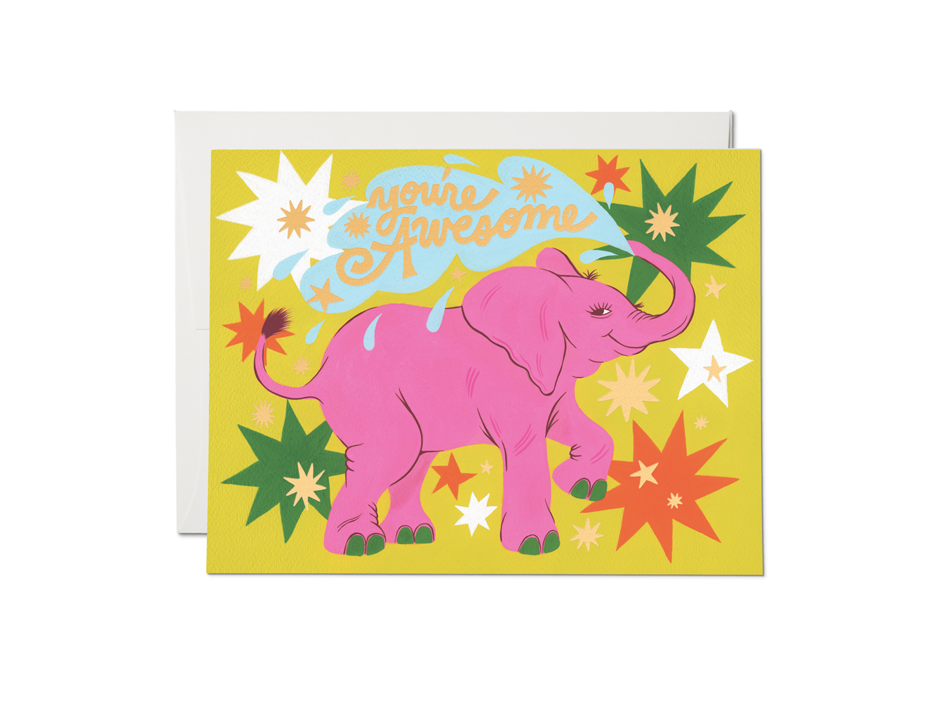 Awesomeness Elephant Greeting Card