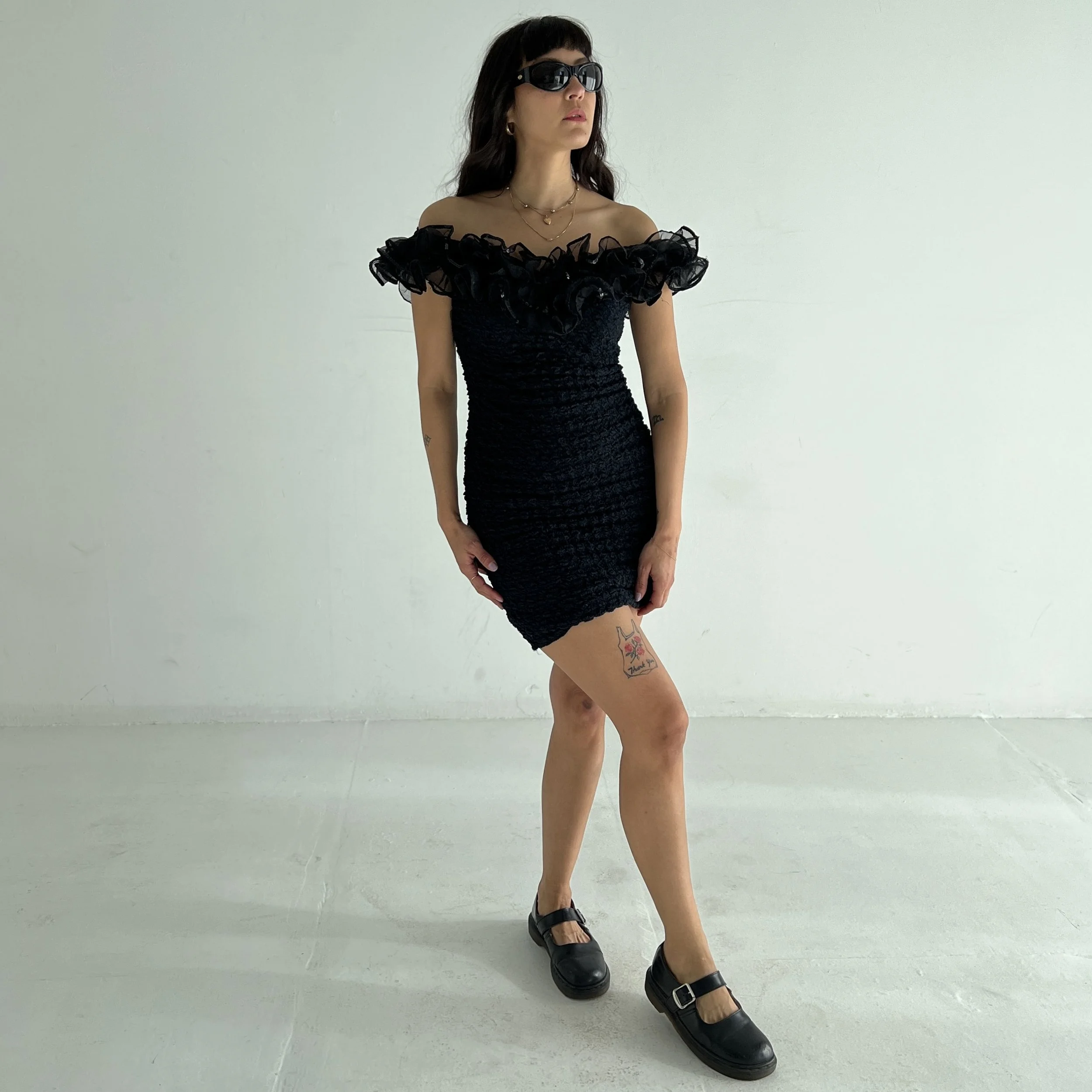 80s Little Black Party Dress — La Loupe Vintage 