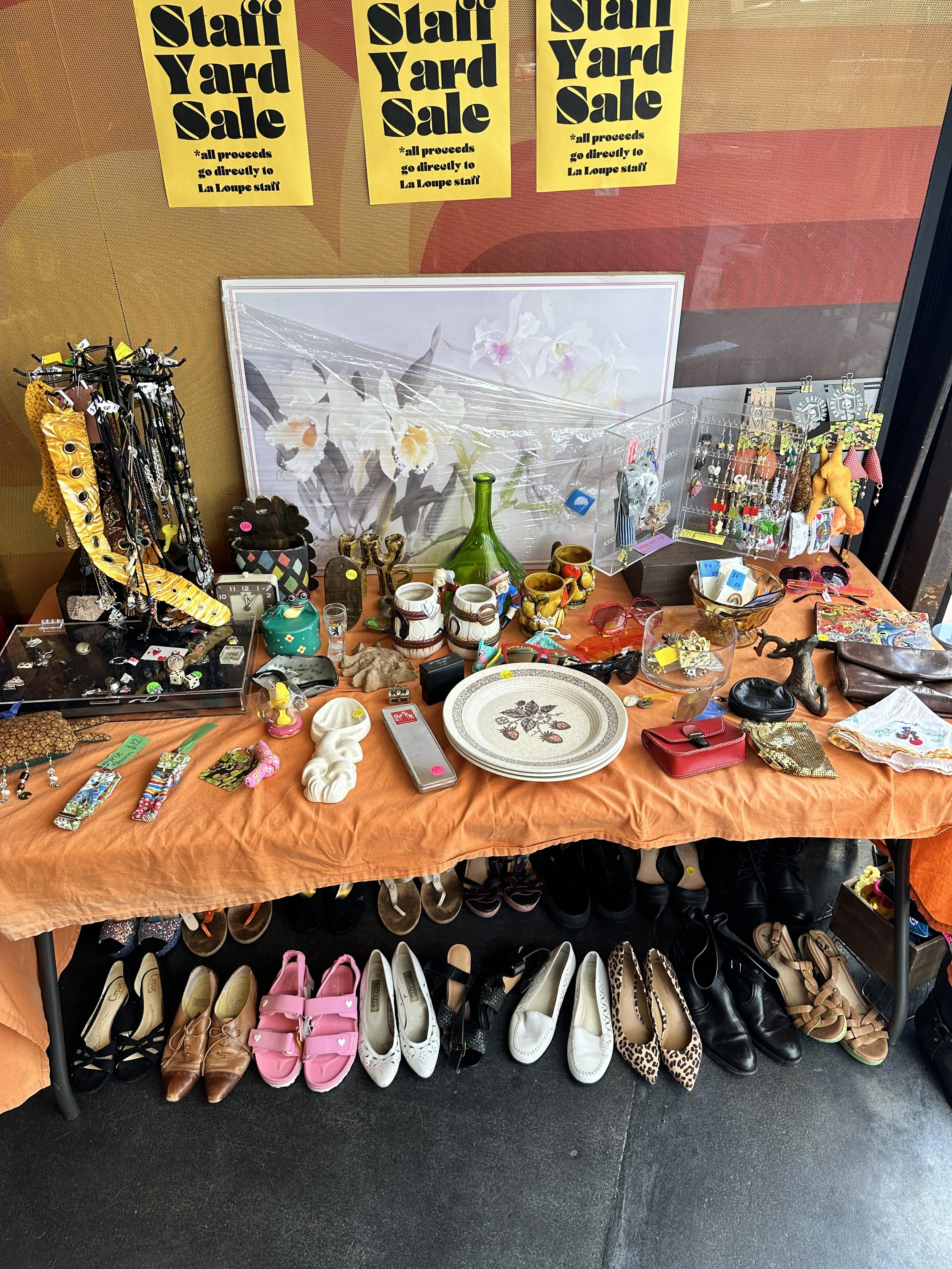 What is a Staff Yard Sale?