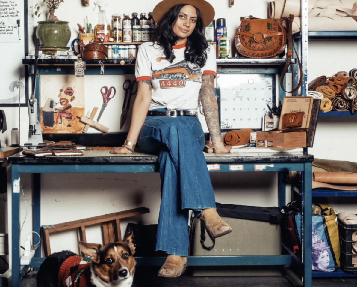 Meet the artist: Tina White Cervantes of Hard to Kill Leather
