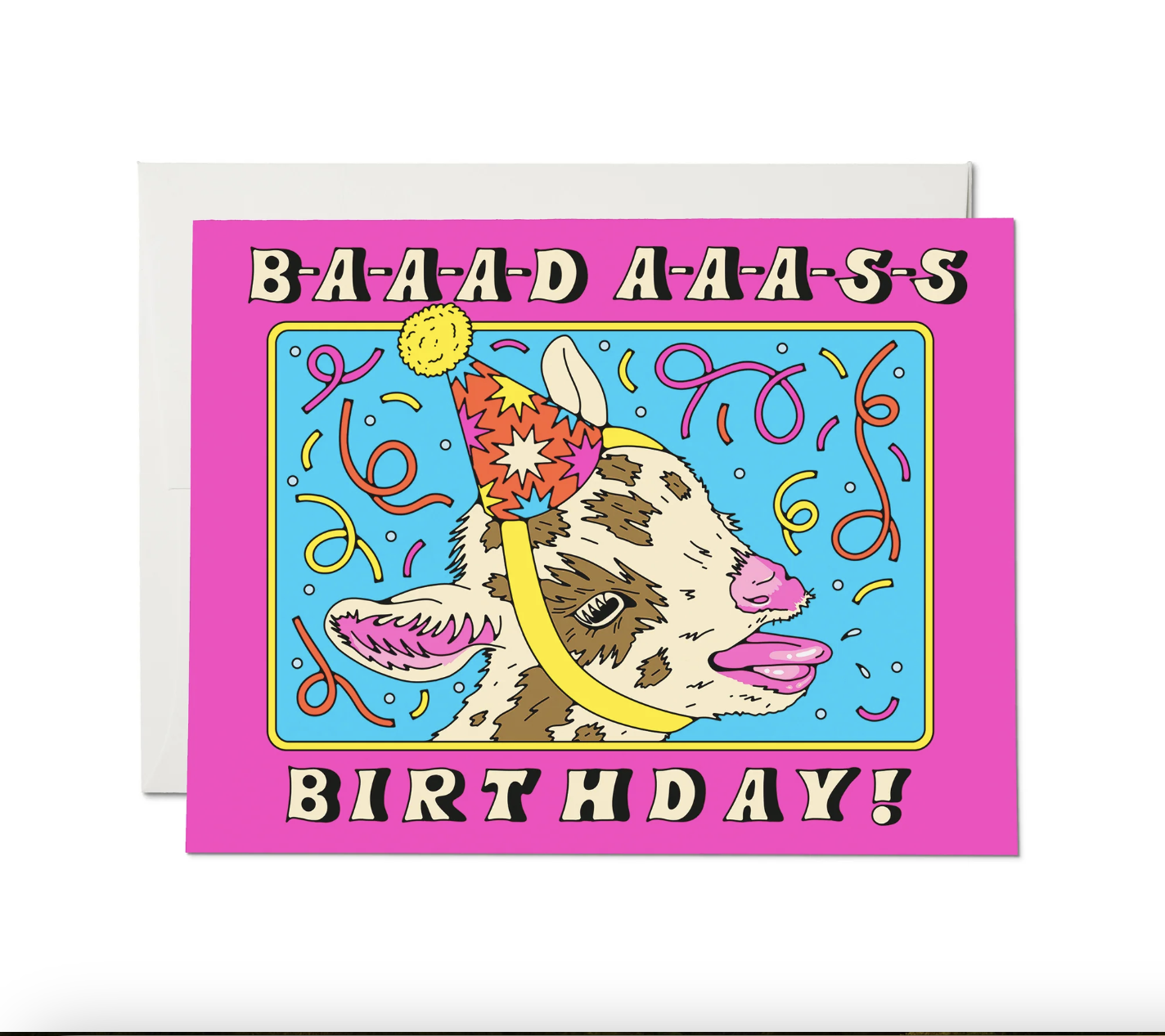 Bad Ass Birthday Greeting Card