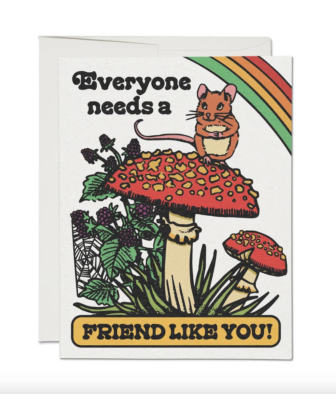 Mouse Friend Greeting Card