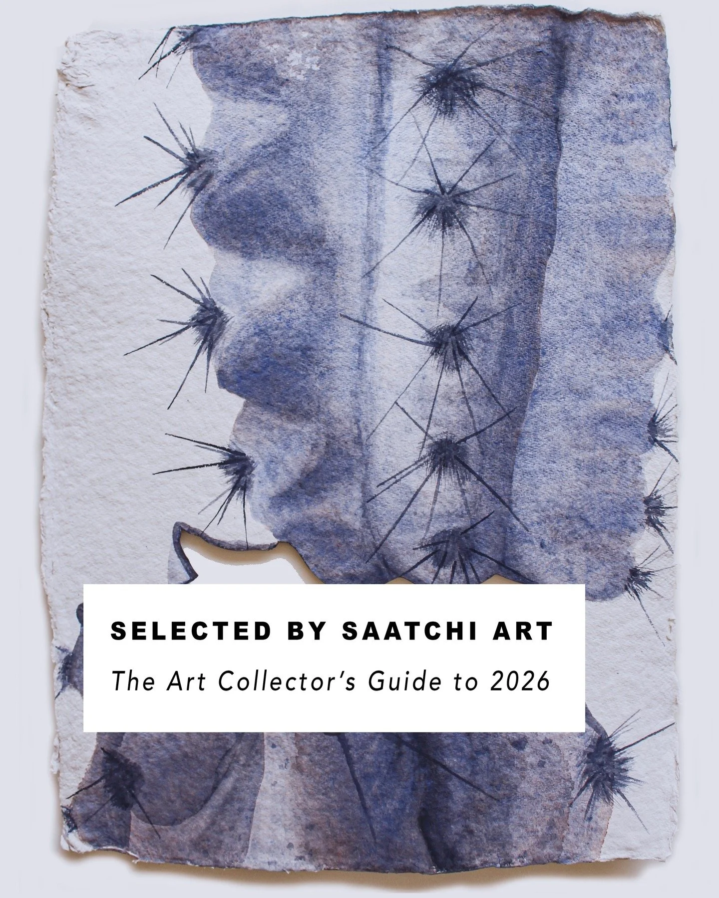 I&rsquo;m honoured to be included in Saatchi Art&rsquo;s Art Collectors Guide to 2026, featuring works selected by their curators for exceptional craftsmanship and original vision.
The guide is created for collectors who believe great collections are