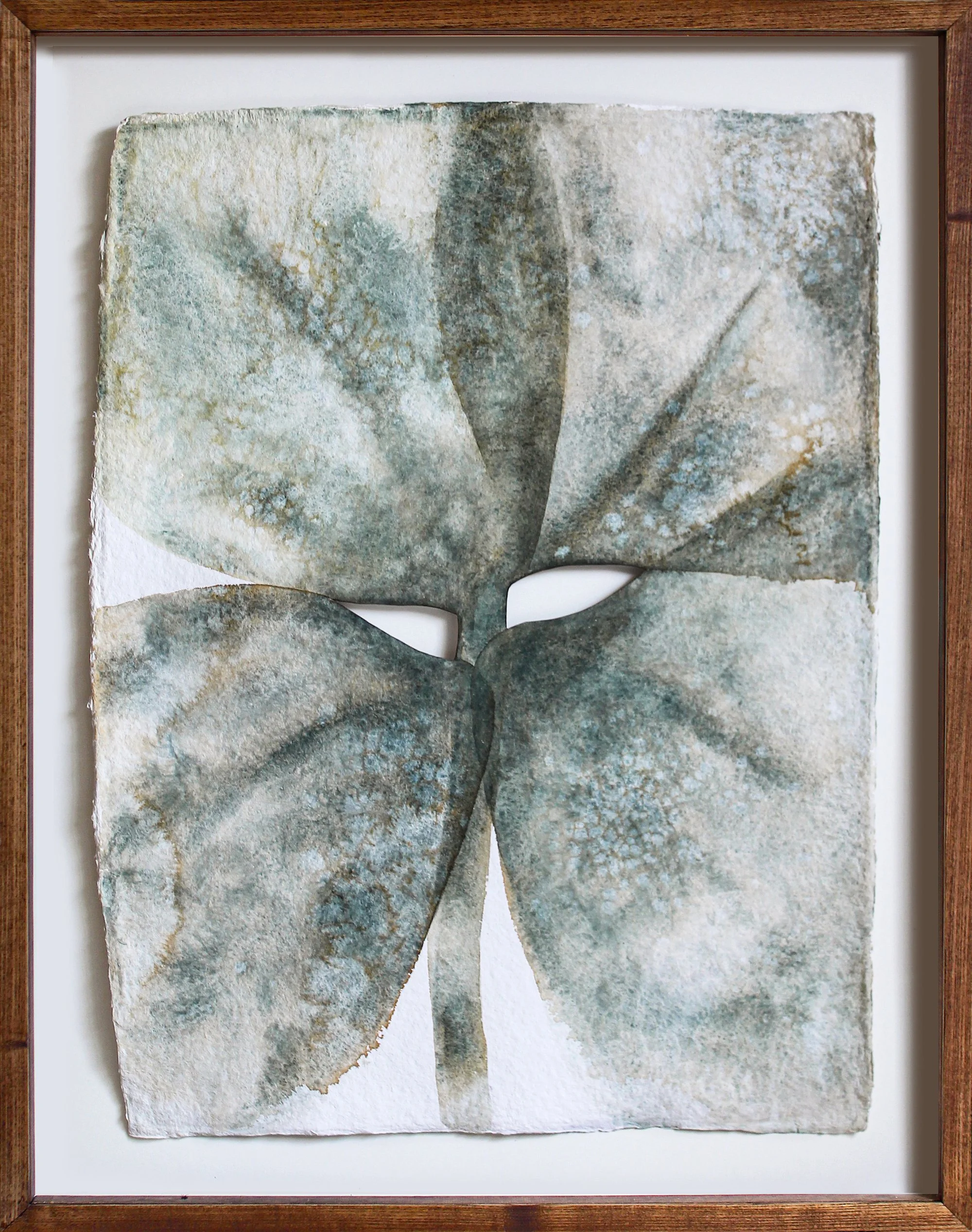 Memories | 80cm x 60cm | Watercolour on handmade paper, cutouts