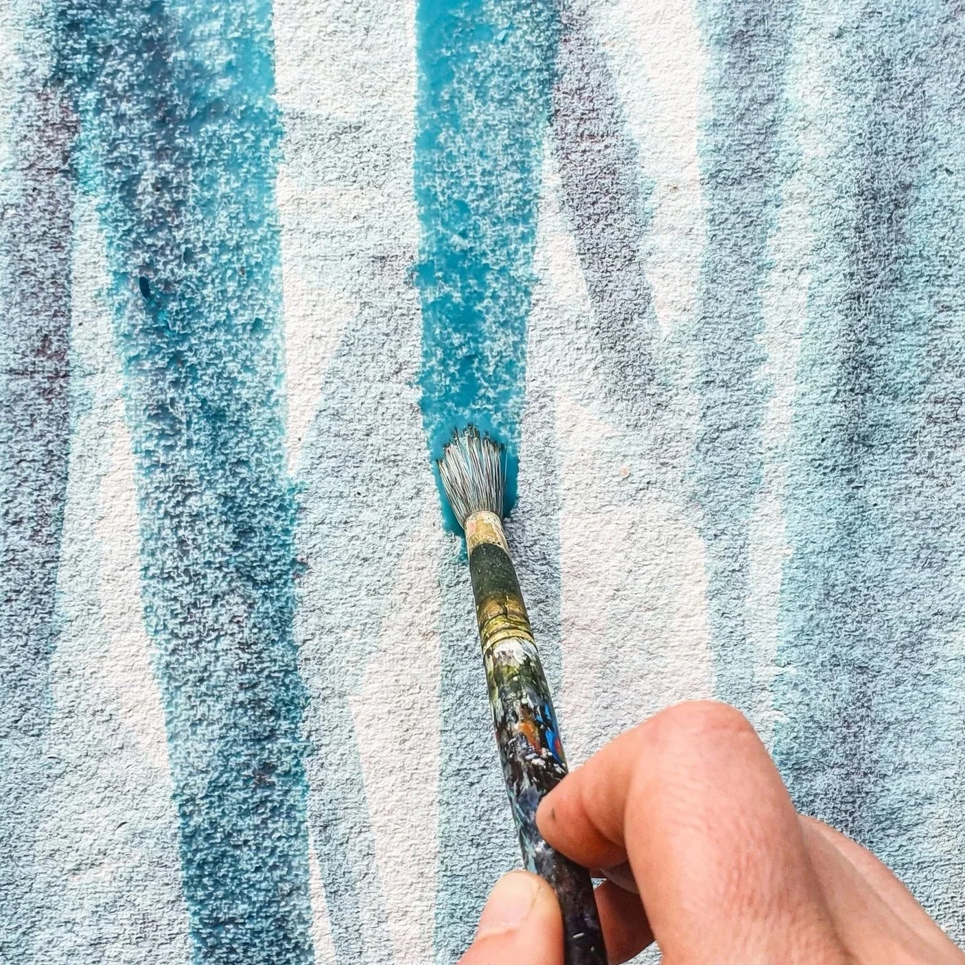 Artwork Tenderbeing by Ariadna Dane in progress