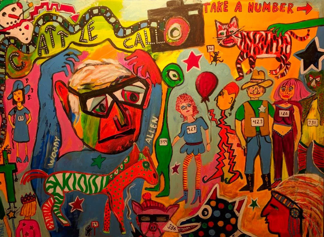 ELAINE REXDALE - Rock Island, IL Cattle Call acrylic
