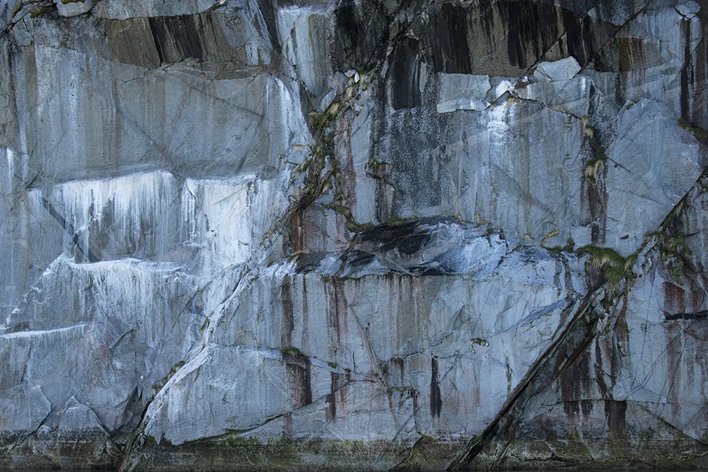MICHAEL GODSIL - Galesburg, IL Cliff Abstraction: Greenland, 2017 photography
