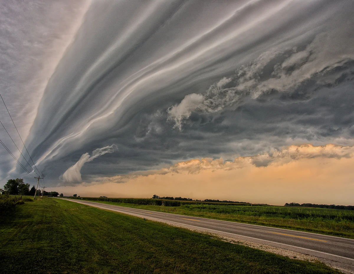 MARK DIERKER - Dubuque, IA Unsettled Skies photography, $350