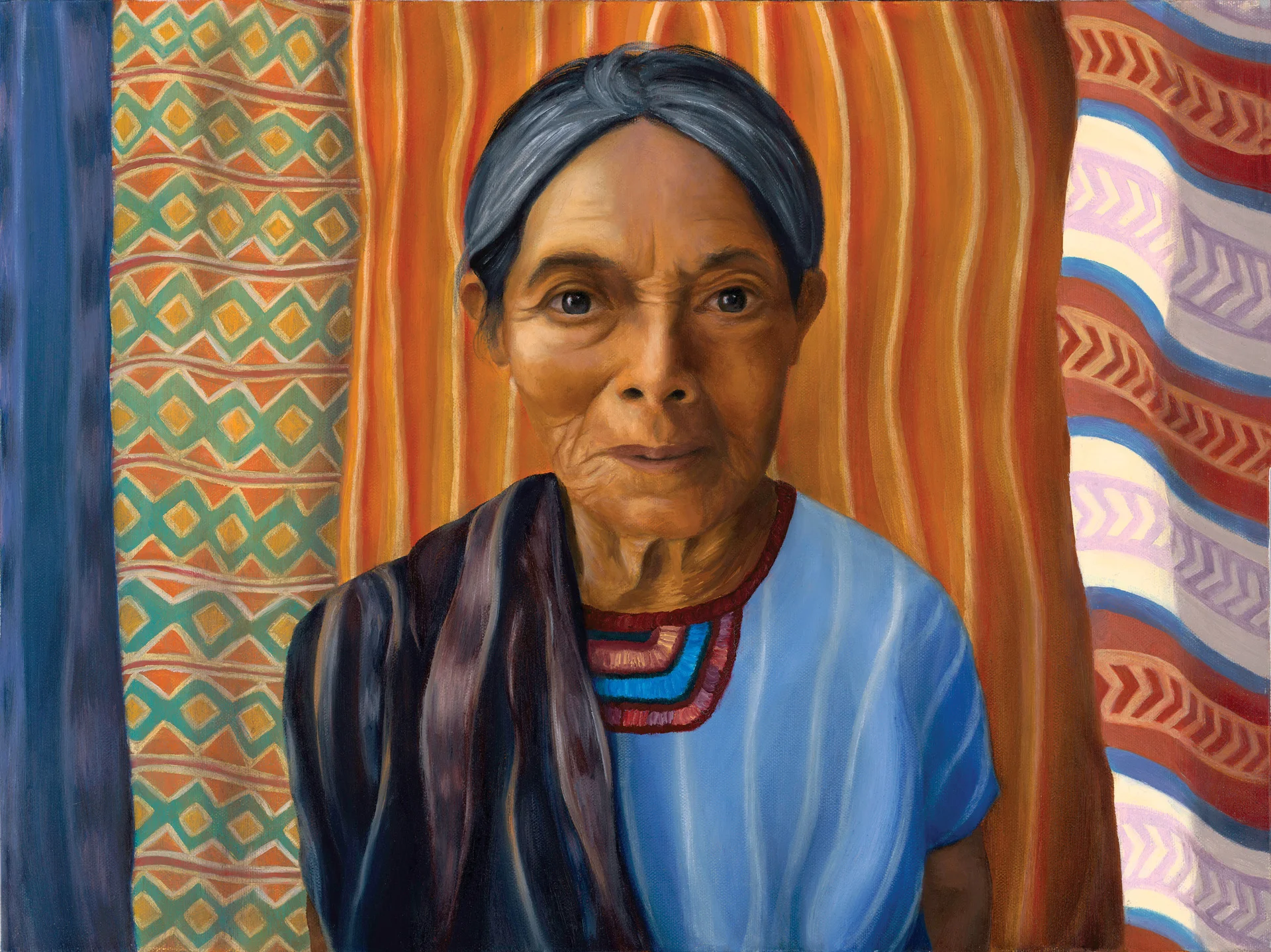 EVIN LEEK - Wilmington, NC Luisa oil on canvas, $2,800