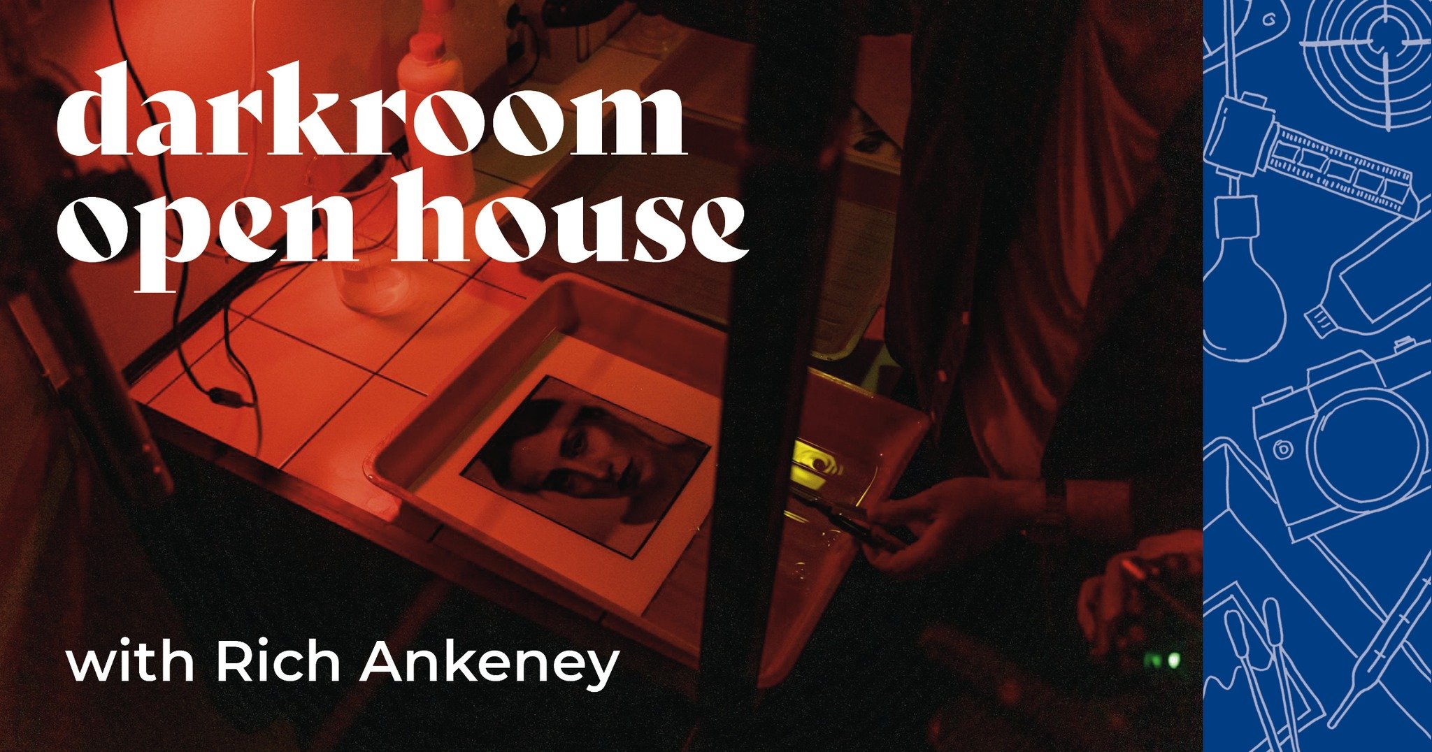 📷 ✨ The Arts Center has brand new DARKROOM facilities! Want to tour this new space and learn more about our upcoming photography classed? Join us for a FREE Darkroom Open House on Tuesday, May 7, 2024. Photographer Rich Ankeney will be offering tour