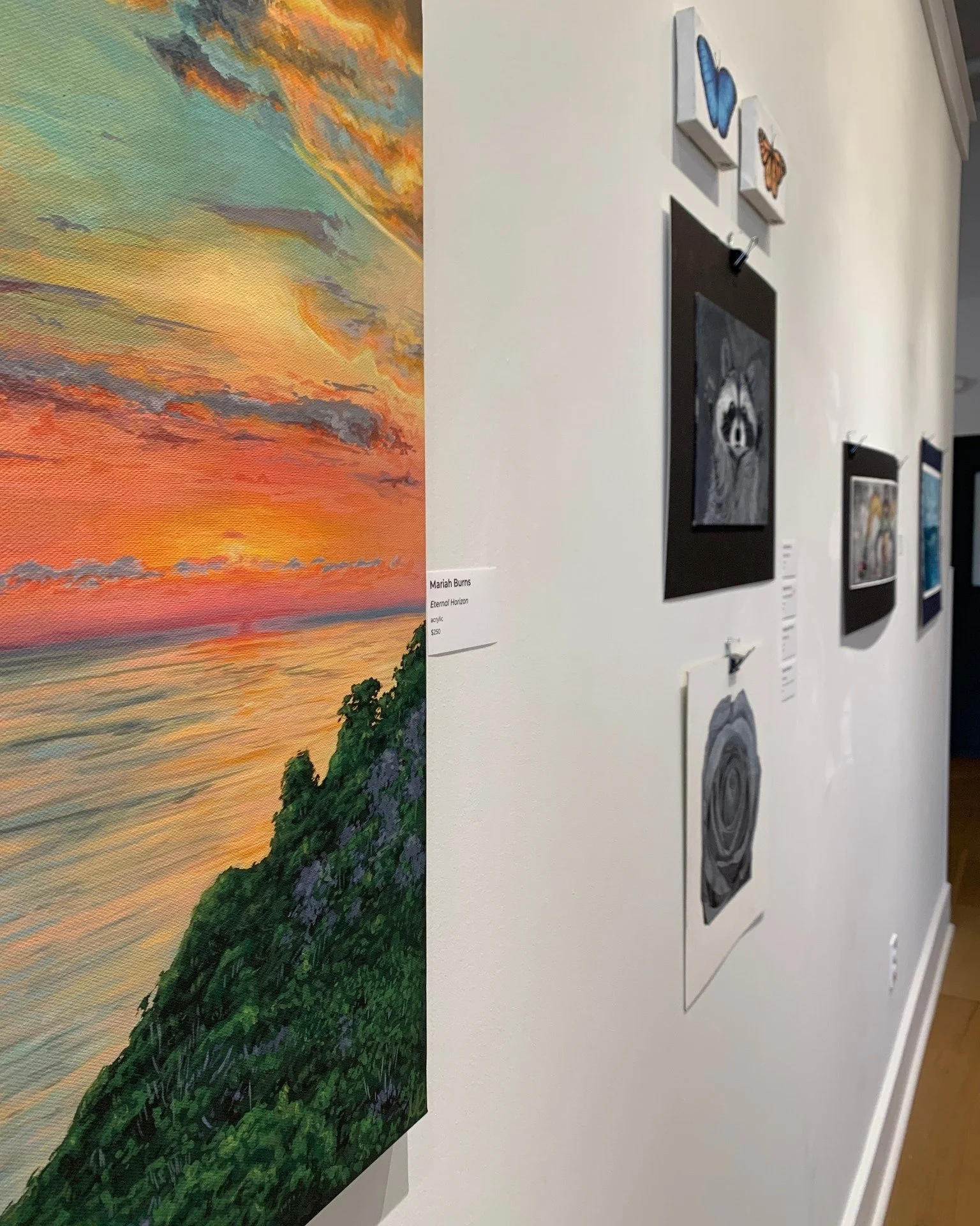 LAST LOOK! Don't forget to check out the ๐ผ National Arts in Education Exhibition in our 1st floor Middle Gallery before it comes down on Saturday, October 25. 
Featuring the work of five Galesburg High School Students:
๐ธ Vivian Aldus
๐ธ Mariah Bur