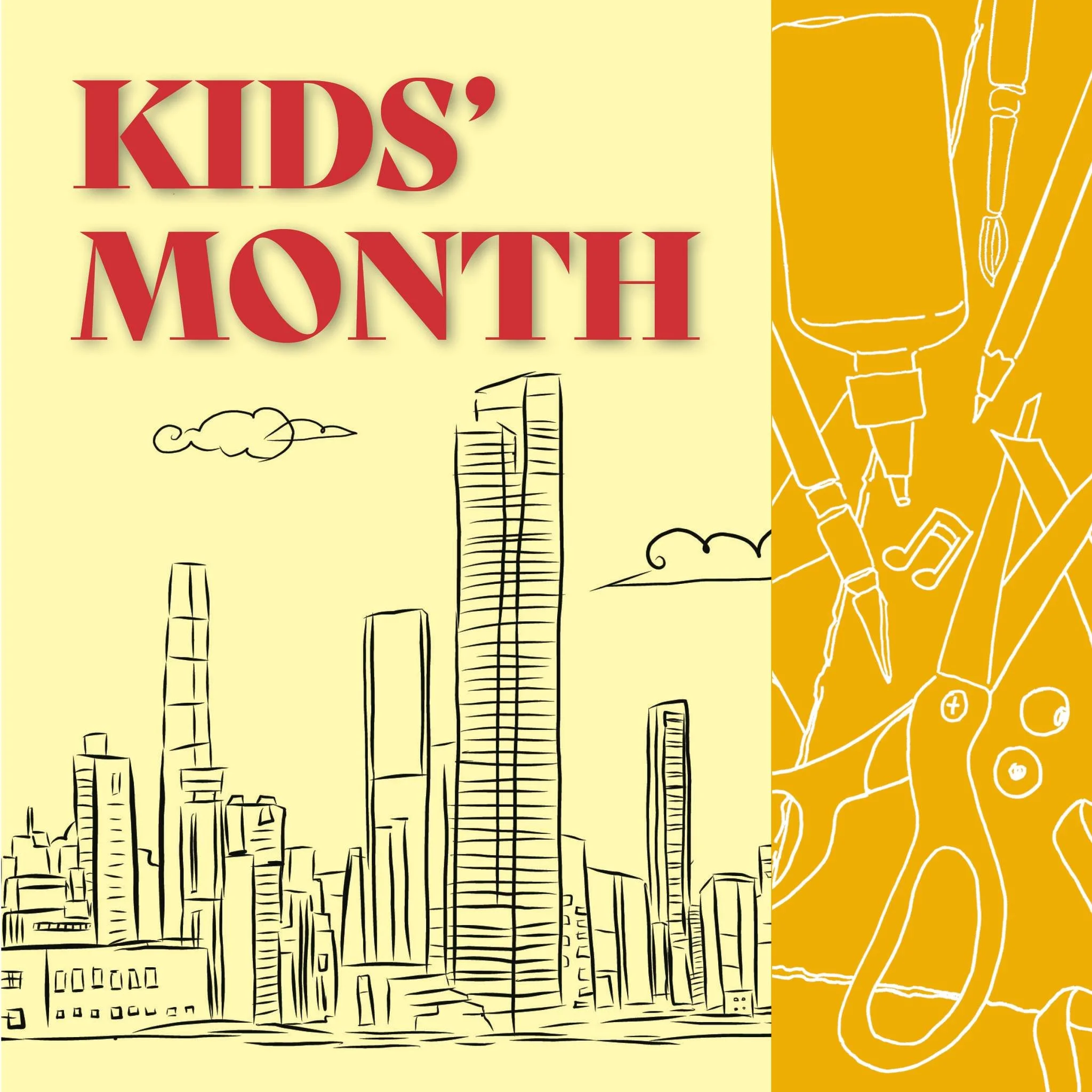 Save the date for 💫 KIDS' MONTH in January 2026! This year's theme will be ART IRL (In Real Life): Artists in the World Around Us. 

⭐ FREE art sessions for children in  K-8th grade!
📆 Every WED. (4-6pm) and SAT. (10am-12pm) in January 2026
📍 Gale