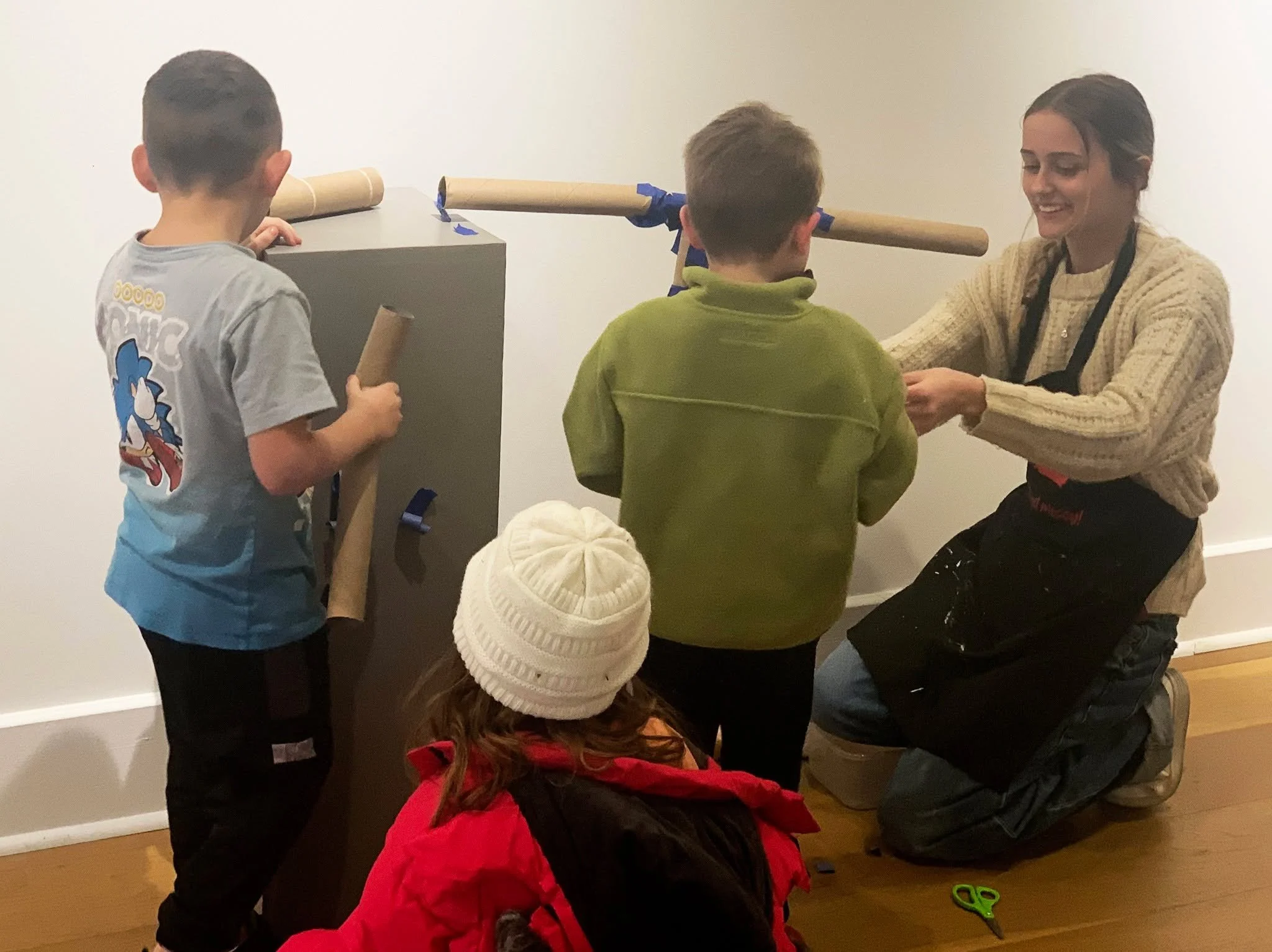 Starting this WEDNESDAY, JANUARY 7 at 4pm, join us for 🎨 FREE kids' art sessions during GCAC Kids' Month! Children can explore what it means to think creatively across a wide range of lessons and materials &mdash; no cost . . . just show up and have