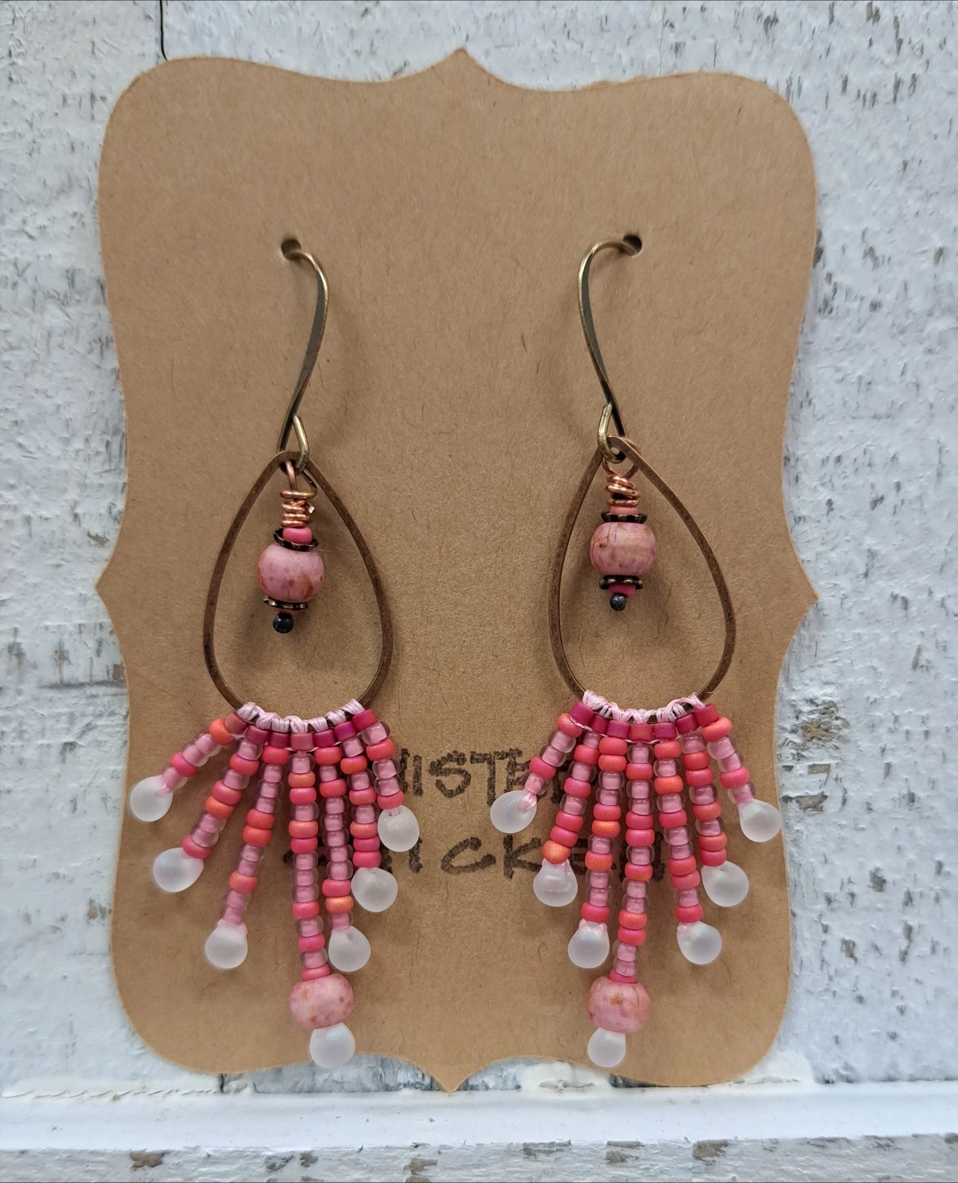 Seed Bead Earrings w/ Leslie Schenkel