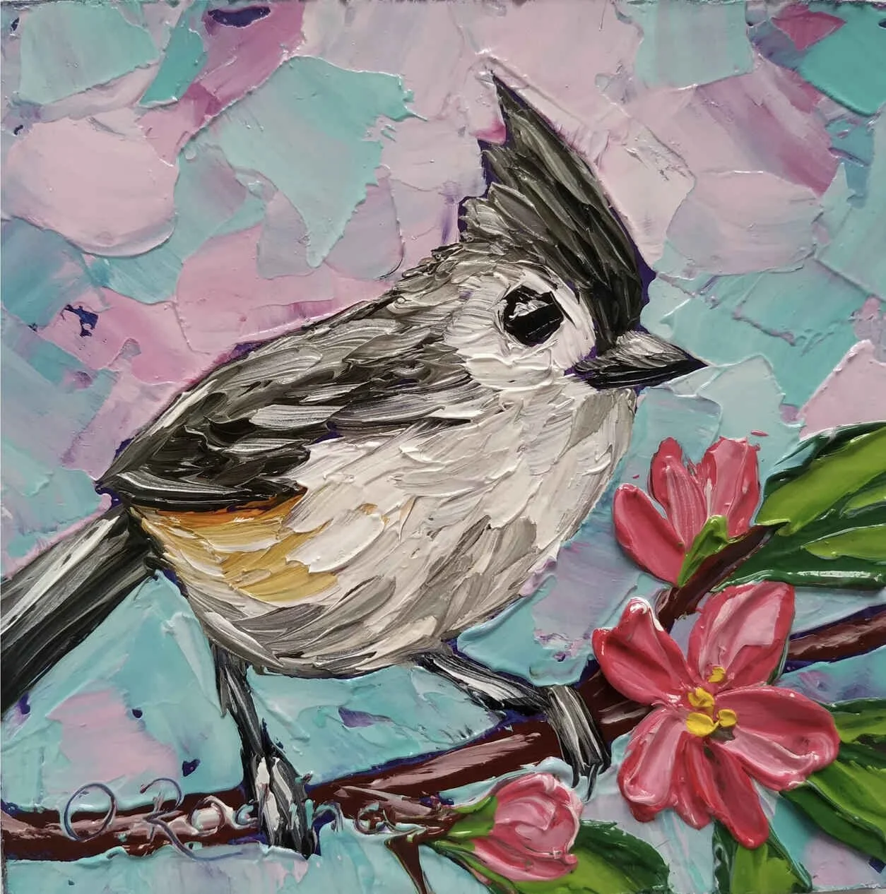 Abstract Acrylic Painting with Karen Noble