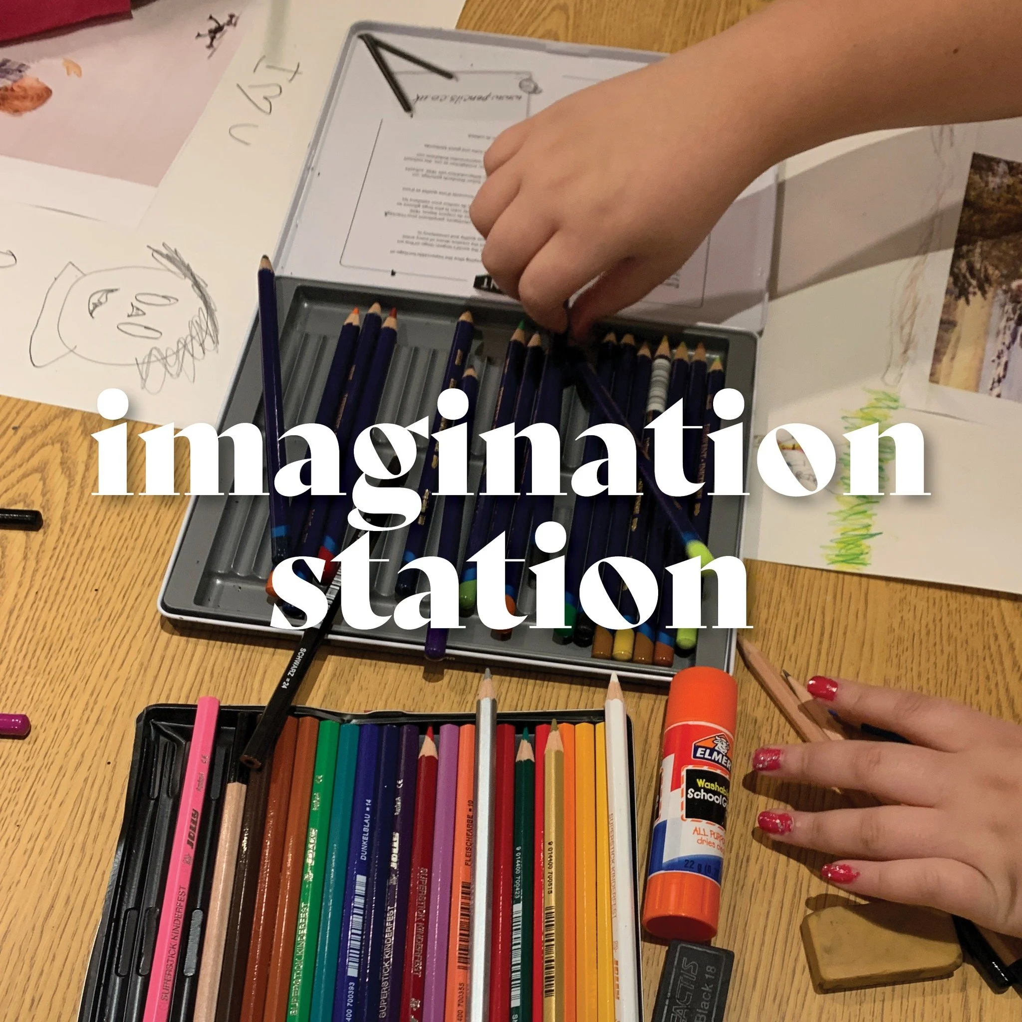 We are kick starting fun in our new, kid-dedicated 💫 IMAGINATION STATION! Kiddos can drop in on Saturday, Feb. 21st from 10am-12pm to explore watercolor techniques (all materials provided). Play with paint, learn new methods, and follow your imagina