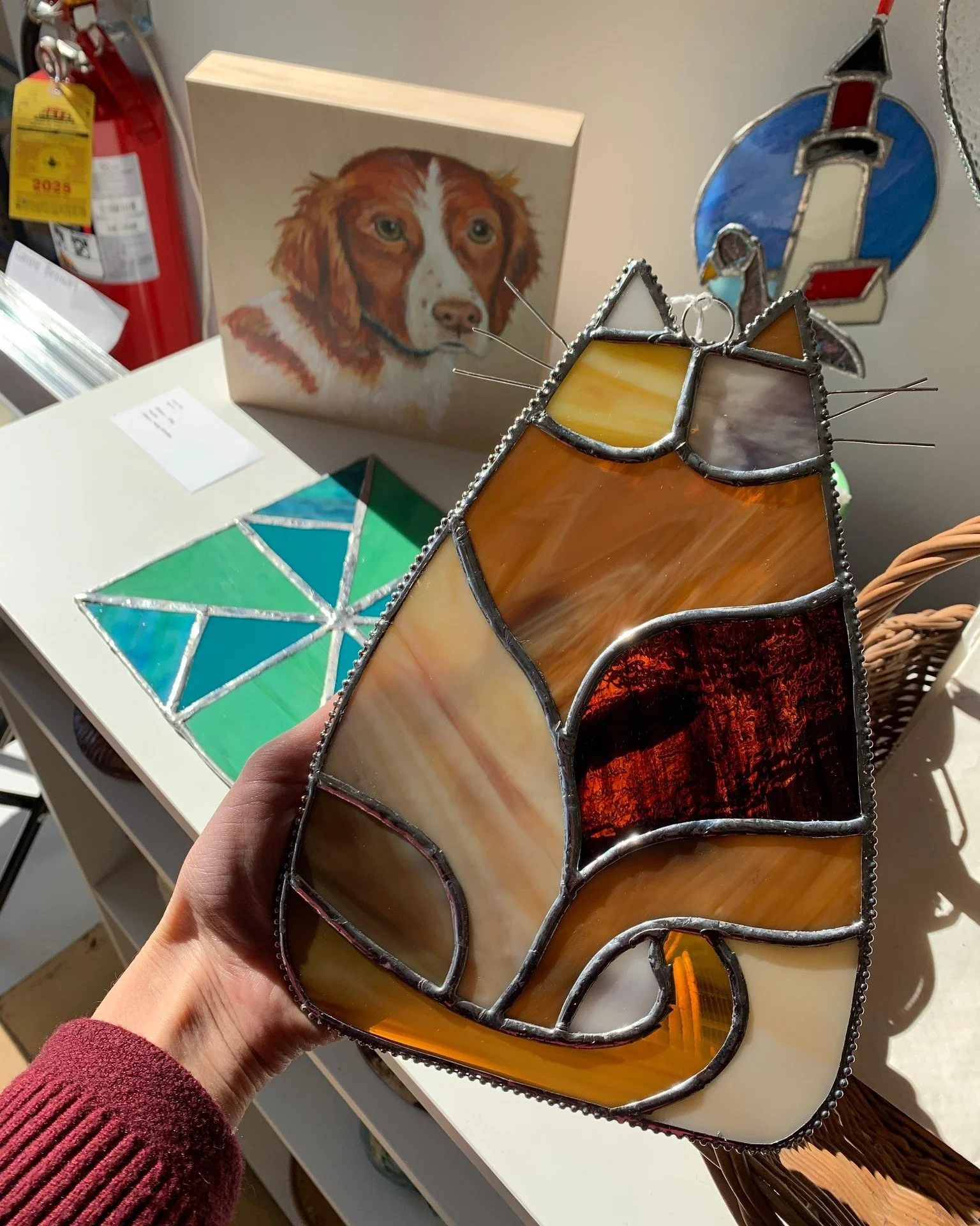 Know an artsy animal-lover who needs a special something for an upcoming birthday, anniversary, or just 'cause? 🐾 🐝 We've got the purrr-fect gifts for those critter enthusiasts in your life! 

Stop in and shop hand-crafted cards, works of art, stai