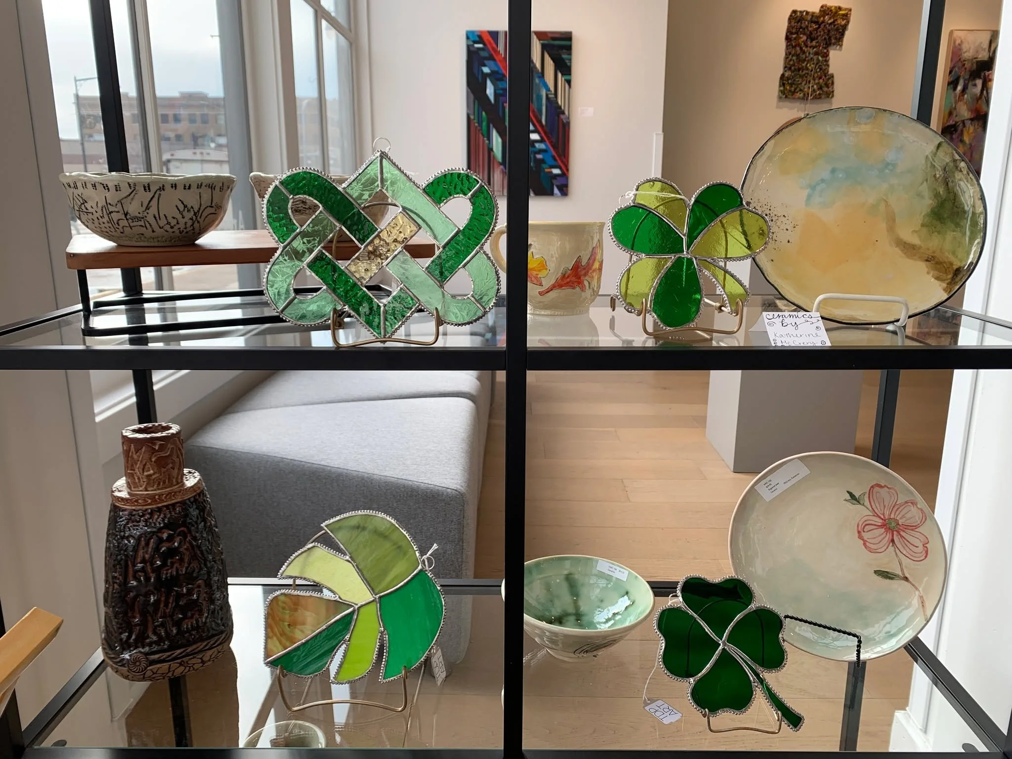 March is here, and things are looking 🍀 green 🍀 in our gift shop! Be sure to check out some of our new springtime and St. Patrick's Day-themed inventory, all hand-crafted by local &amp; regional artisans. 

Our 🛍 gift shop is open 11-4 Wednesday t