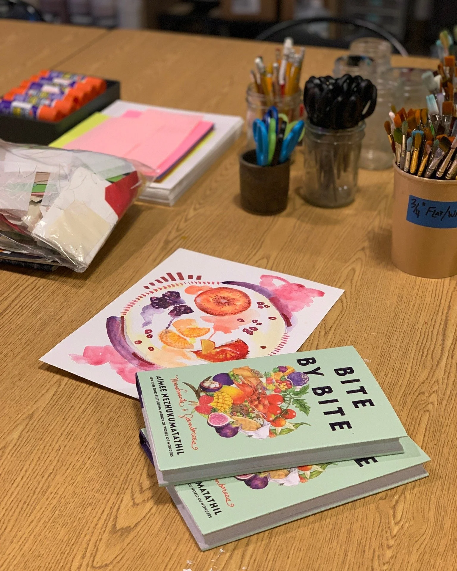 Want to get involved in the 2026 Community Read? 📖 Pick up your free copy of the book, "Bite by Bite: Nourishments and Jamborees" by Aimee Nezhukumatathil, at the Galesburg Community Arts Center -or- the Galesburg Public Library! 

Then, b