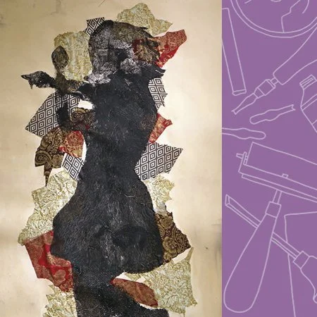 Collagraph Printmaking with Nikki Ponce