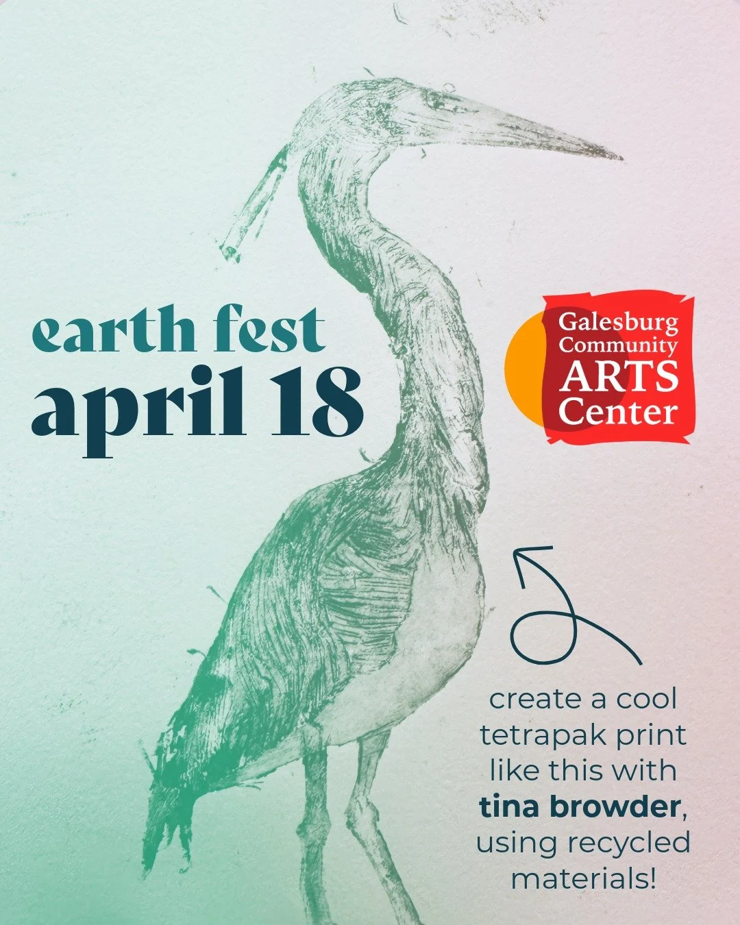 There will be lots to check out during 🌱 eARTh Fest on Saturday, April 18! With a variety of free and low-cost activities throughout the day, plus artist vendors and our photo competition, be sure to stop by and enjoy some earth-inspired creativity 
