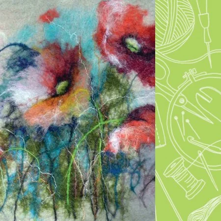 Felted Flowers with Jeanne Clark