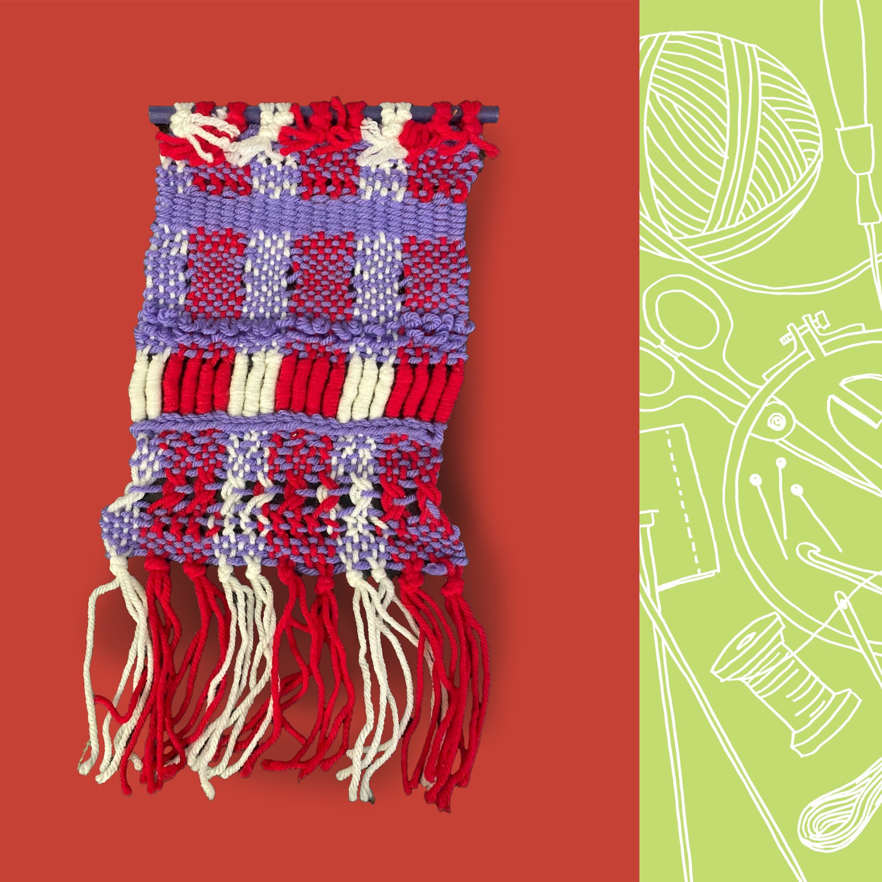 Join fiber artist 🪡 🧵 EBONI BELLOTT on Saturday, May 30th at 10am to learn about the foundational techniques and endless creative possibilities of weaving! 

Using little looms, Eboni will cover the basics for how to select your design, explore com