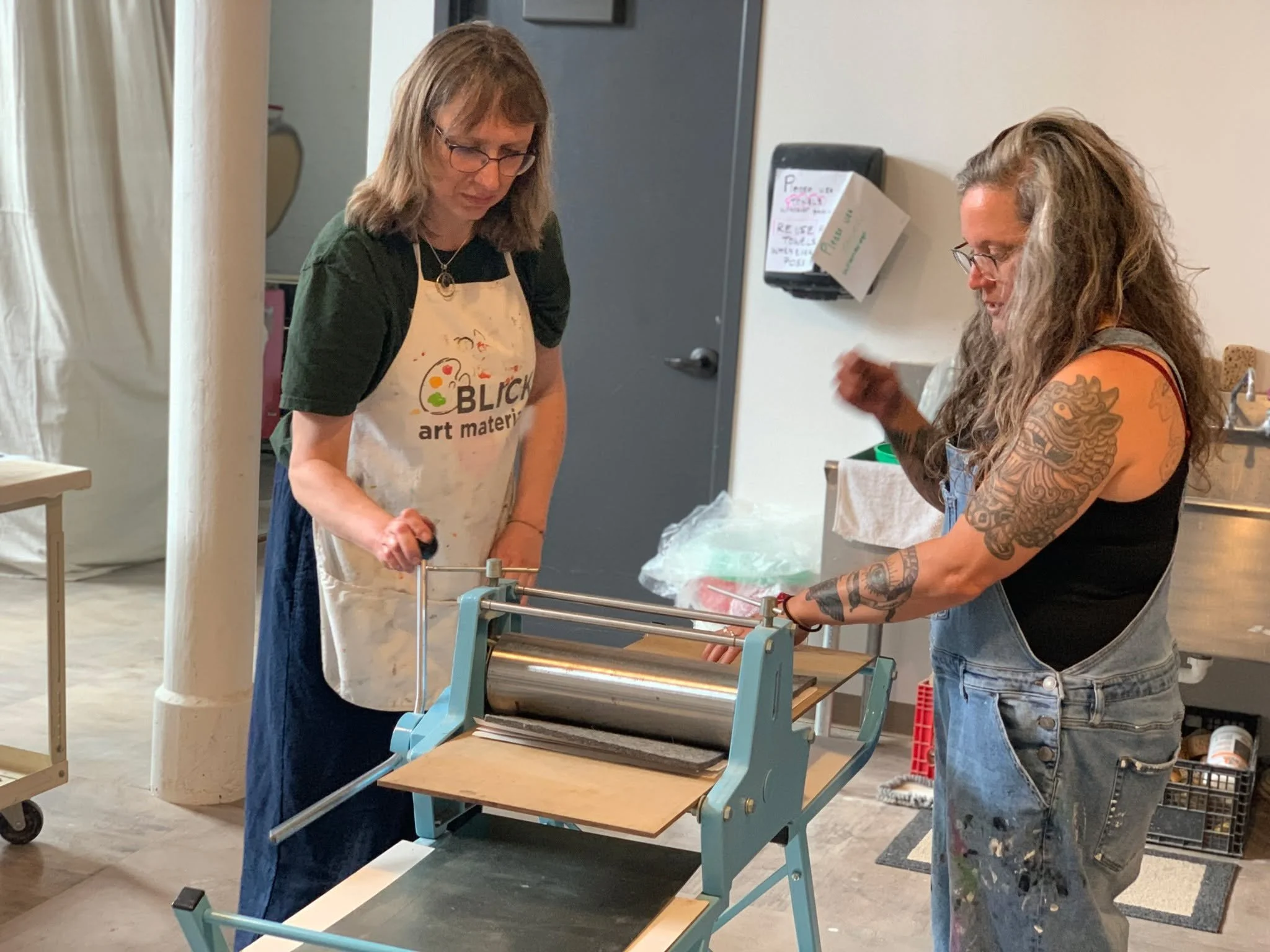Excited about Printmaking Open Studio Sessions? 💫 Get Started Here! https://galesburgarts.networkforgood.com/events/100148-printmaking-open-studio-certification-with-nikki-ponce

Join Nikki Ponce for a 2-part Printmaking training course on June 13th